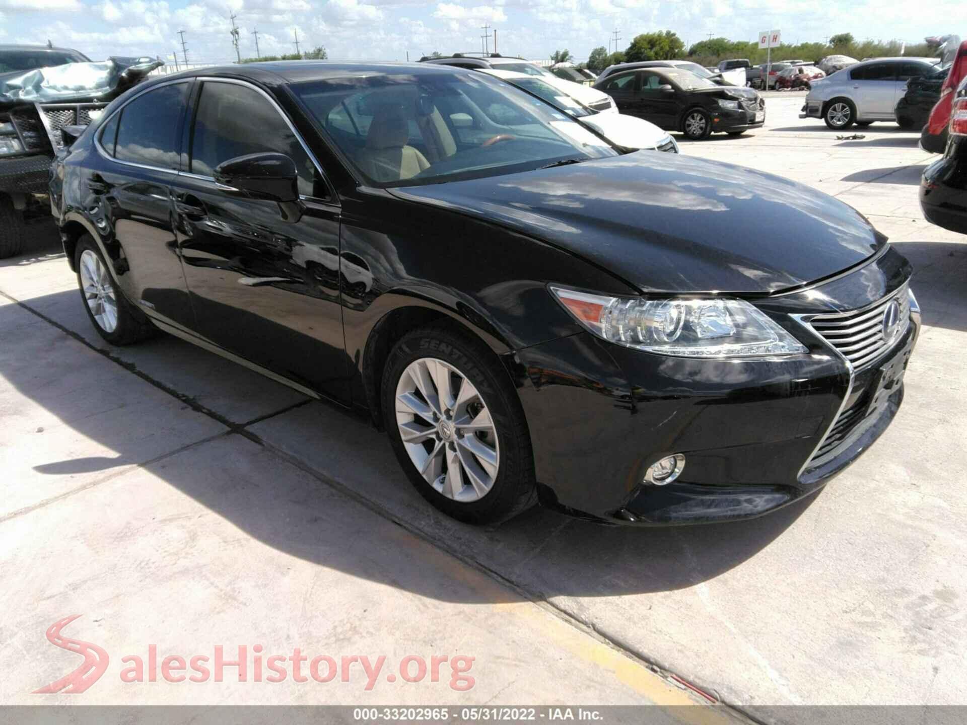 2015 LEXUS ES 300H — VIN JTHBW1GG0F2088415