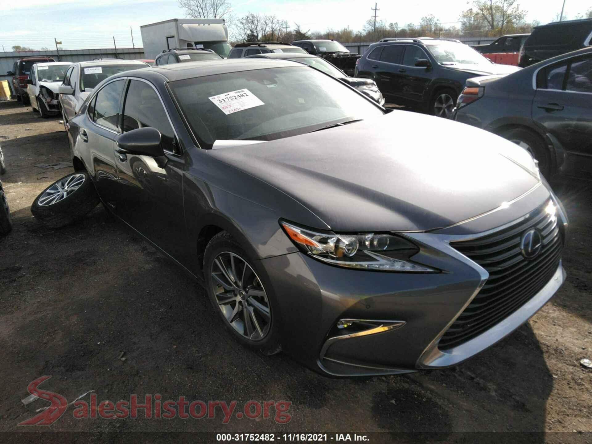 2017 LEXUS ES — VIN JTHBW1GG0H2140015