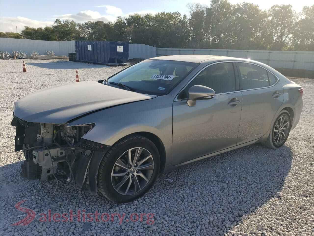 2017 LEXUS ES300 — VIN JTHBW1GG7H2142599