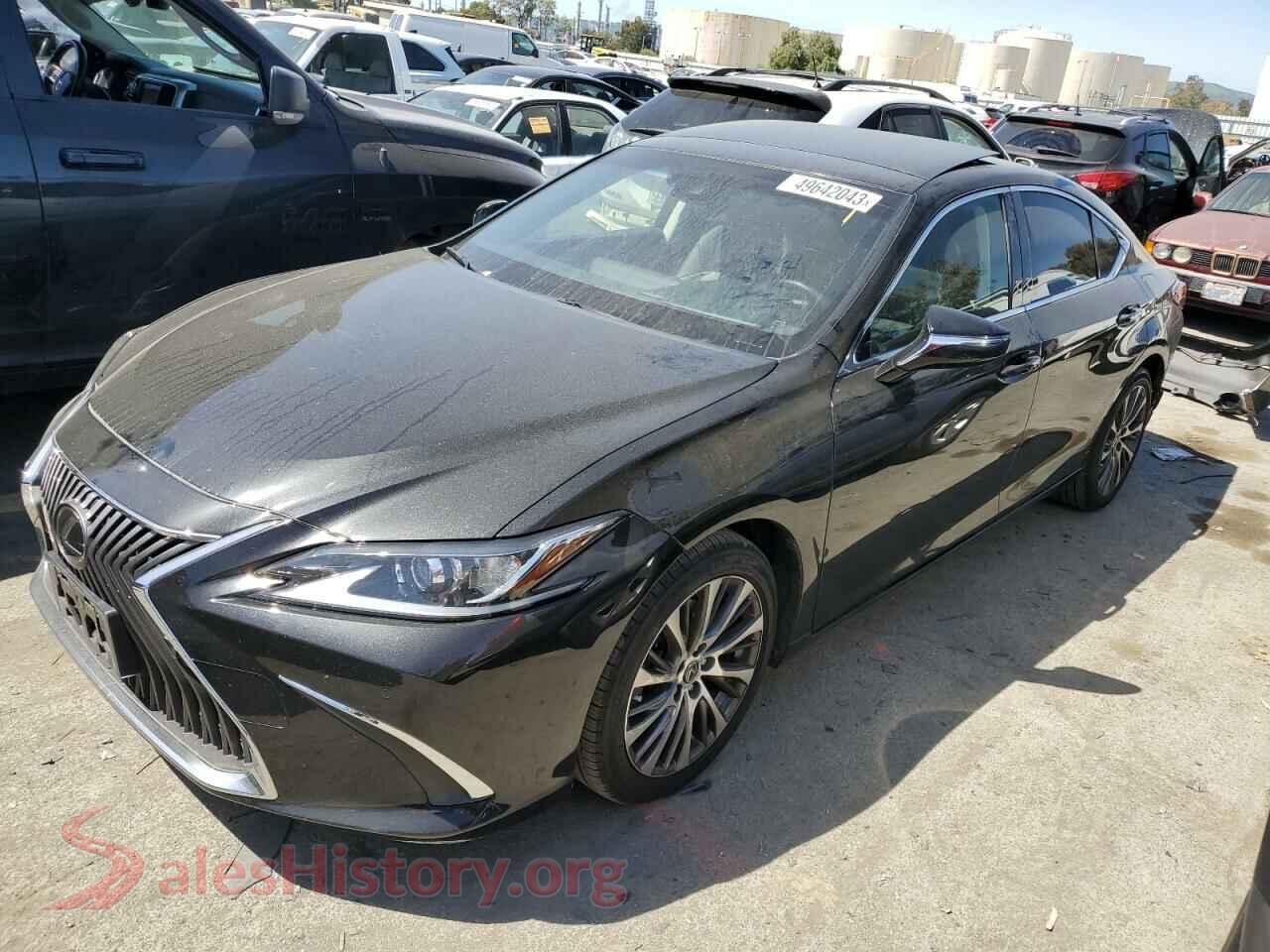 2019 LEXUS ES350 — VIN JTHBZ1B1XK2001043