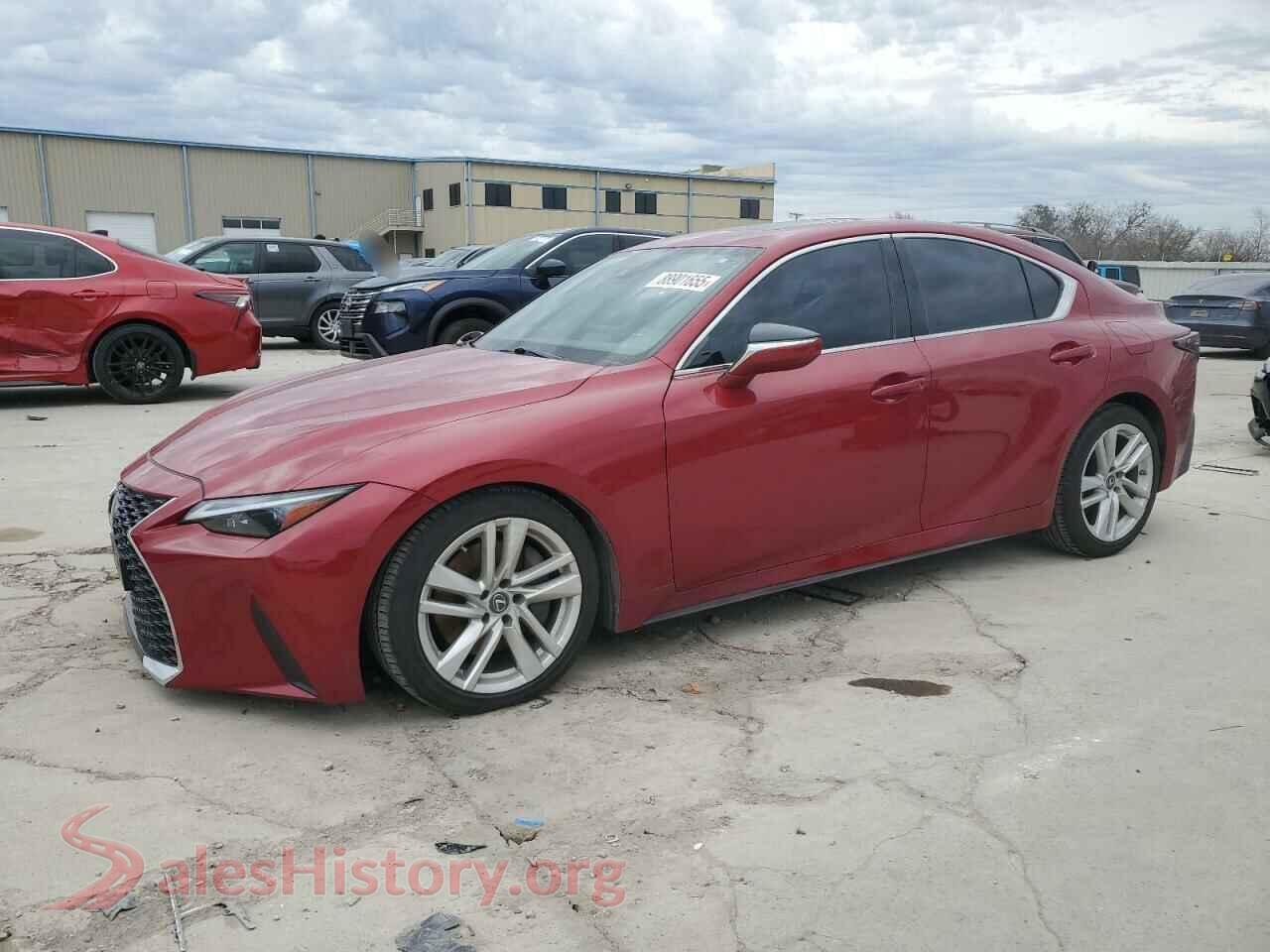 2021 LEXUS IS — VIN JTHCA1D28M5117330