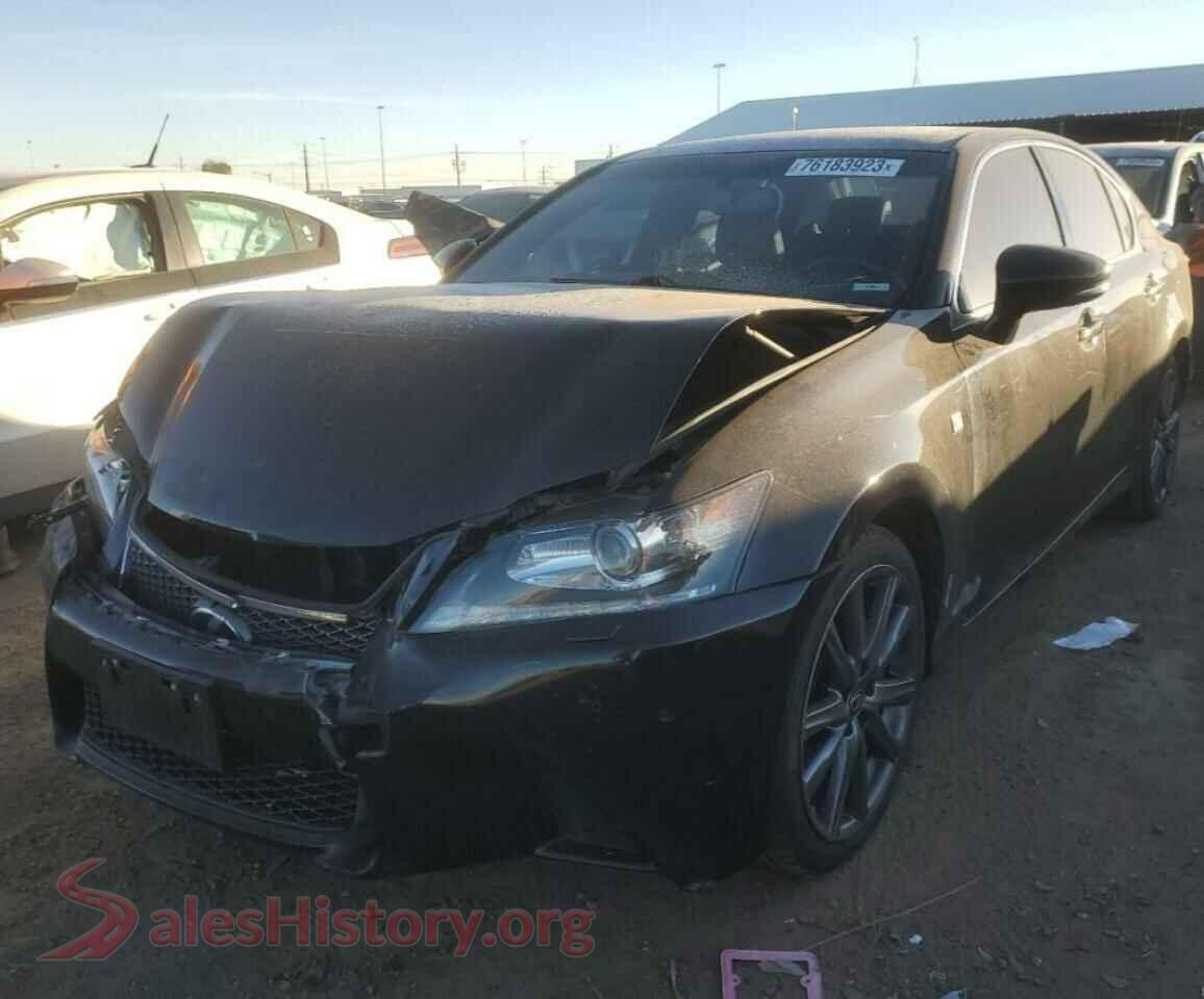 2014 LEXUS GS350 — VIN JTHCE1BL8E5027144