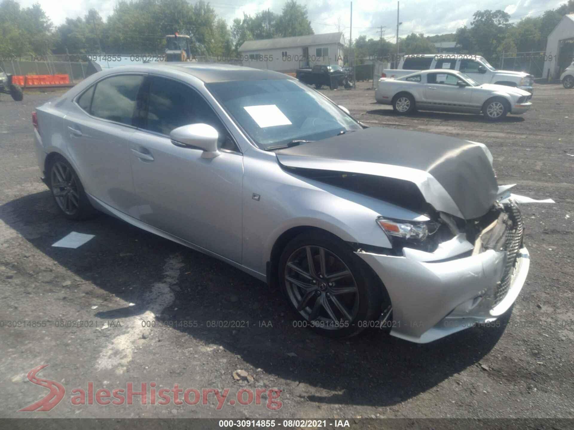 2015 LEXUS IS 350 — VIN JTHCE1D21F5006822