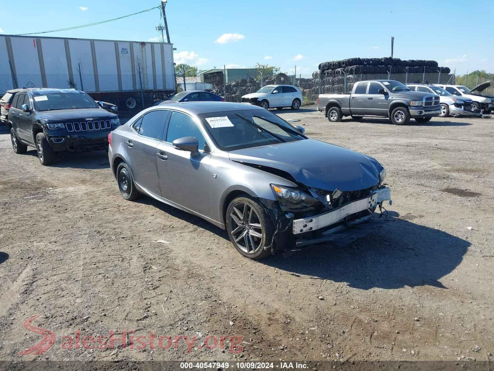 2015 LEXUS IS 250 — VIN JTHCF1D20F5021745
