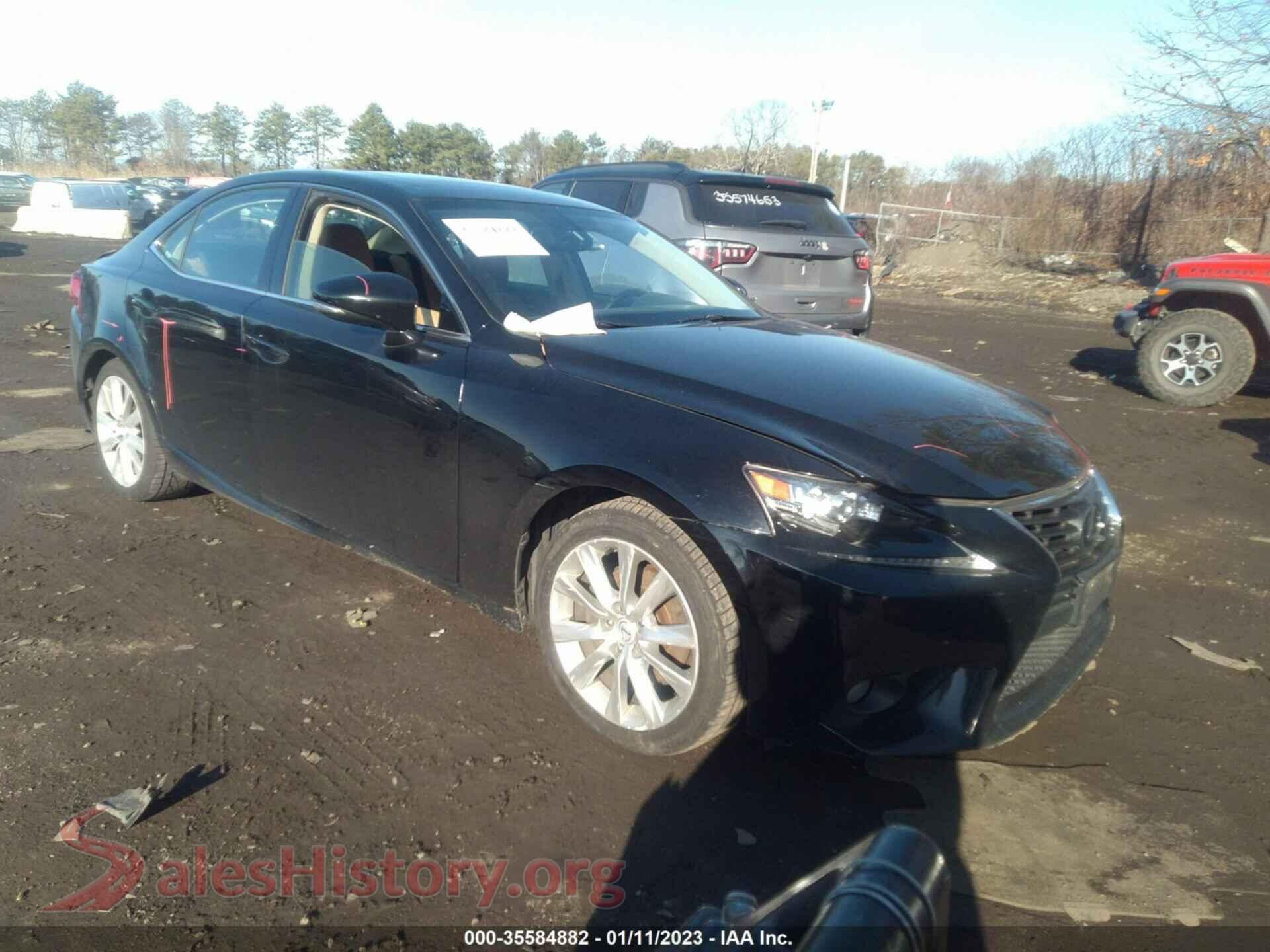 2014 LEXUS IS 250 — VIN JTHCF1D23E5002492