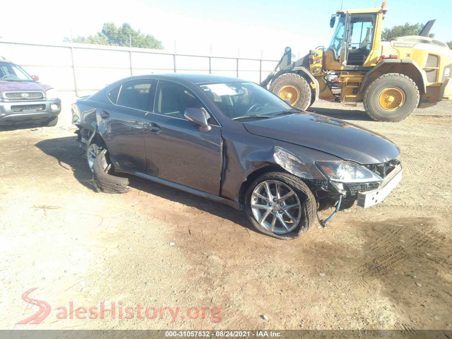 2012 LEXUS IS 250 — VIN JTHCF5C29C5056045