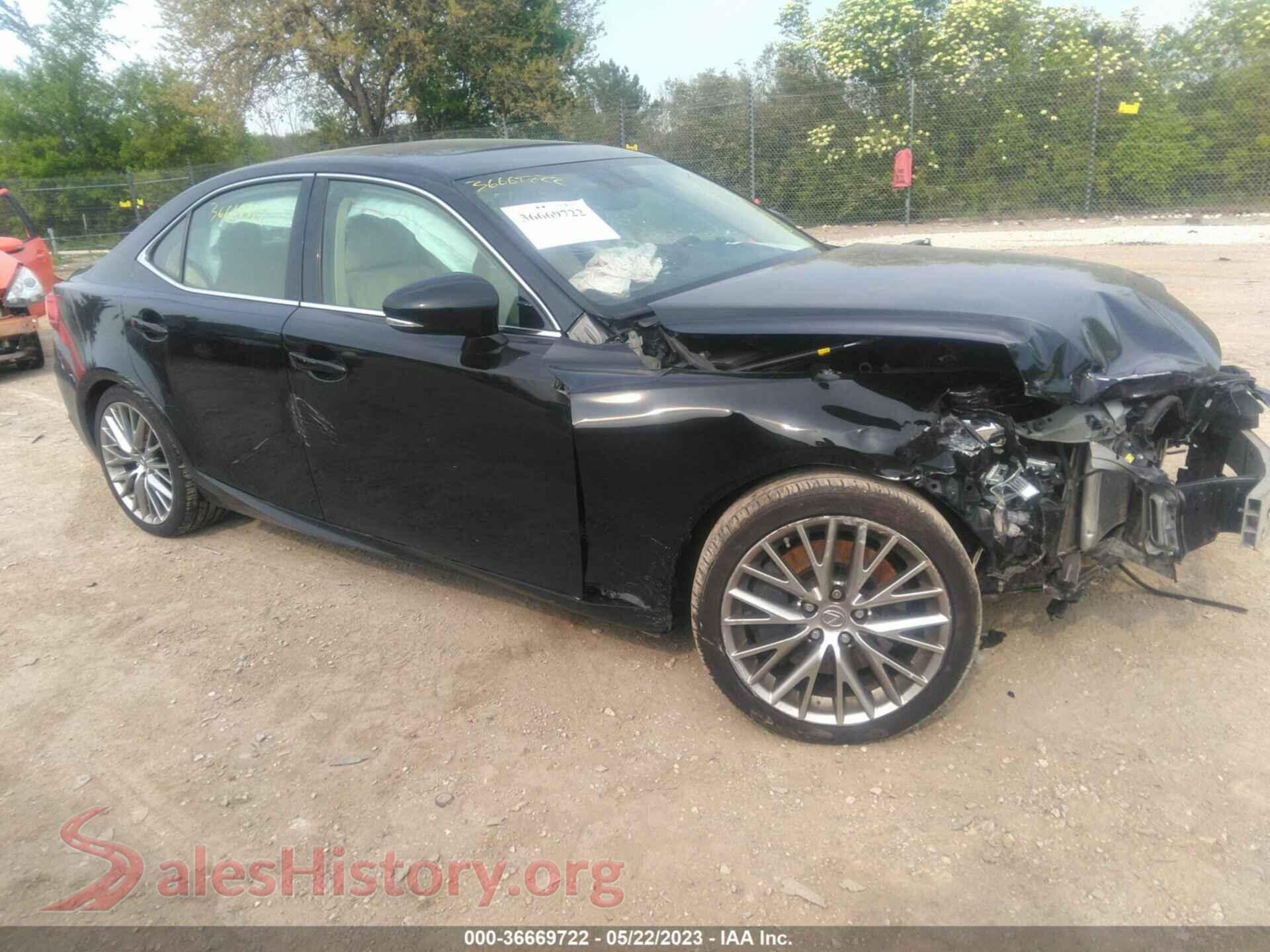 2016 LEXUS IS 300 — VIN JTHCM1D20G5010008