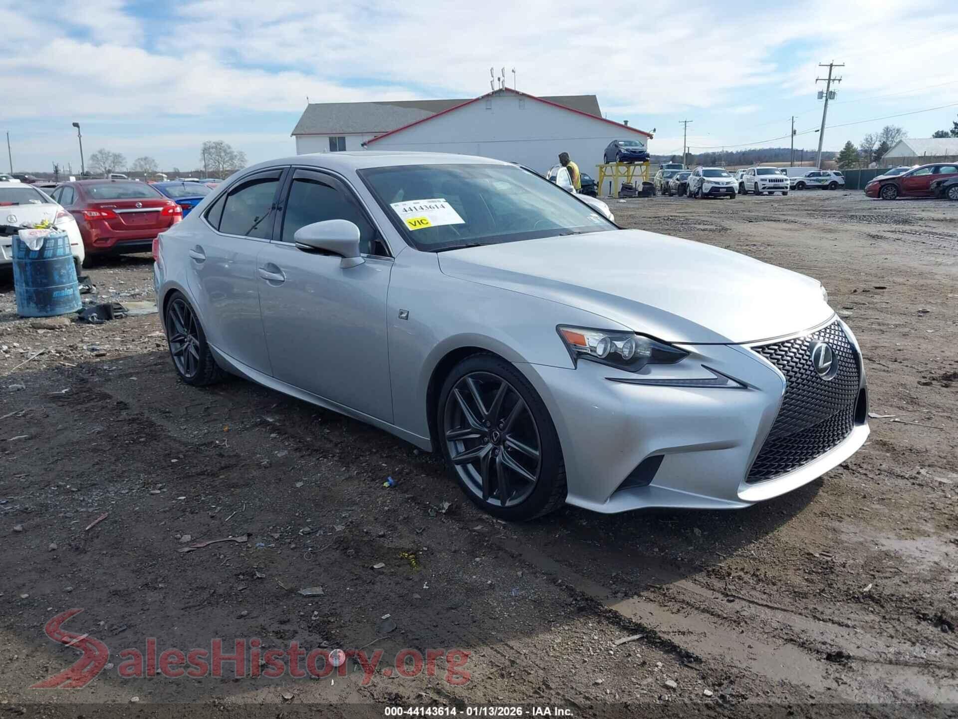 2016 LEXUS IS 300 — VIN JTHCM1D26G5008179