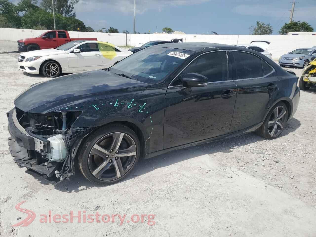2020 LEXUS IS — VIN JTHDA1D29L5107327