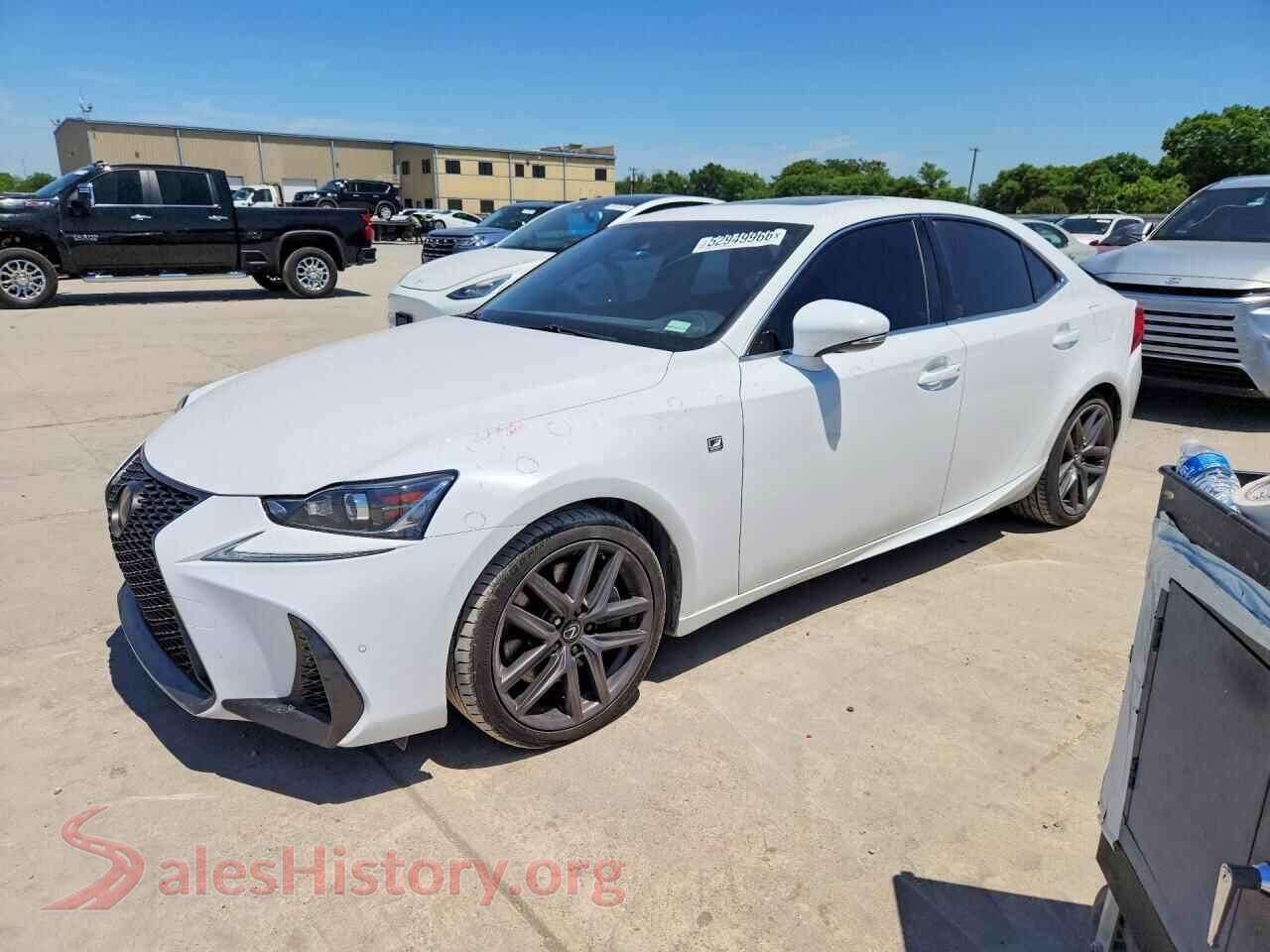 2020 LEXUS IS — VIN JTHGA1D2XL5103364