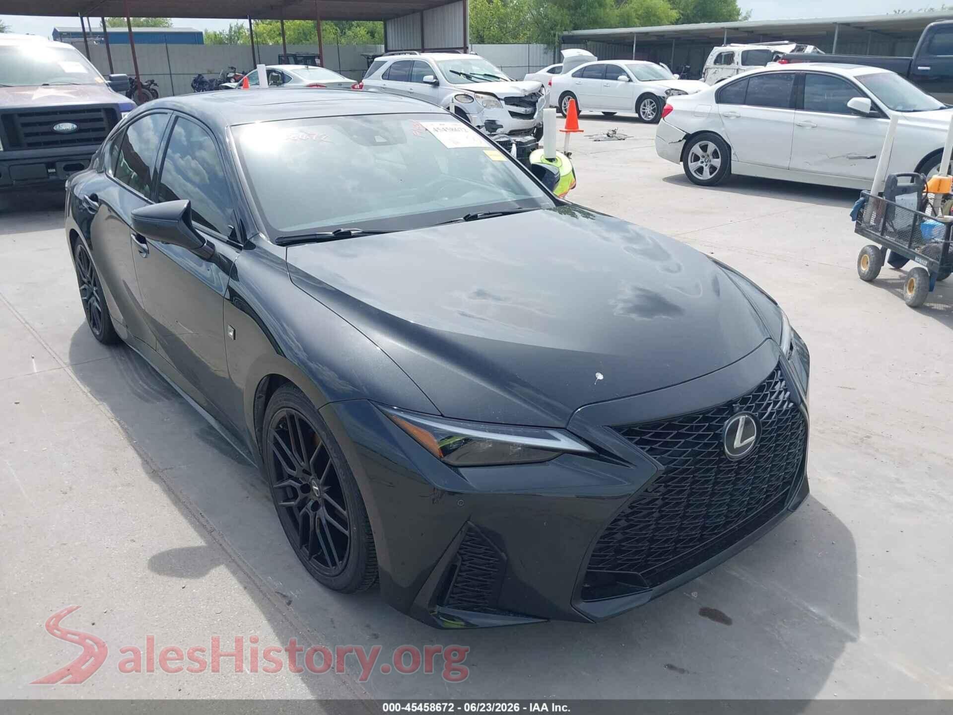 2021 LEXUS IS 350 — VIN JTHGZ1B26M5040020