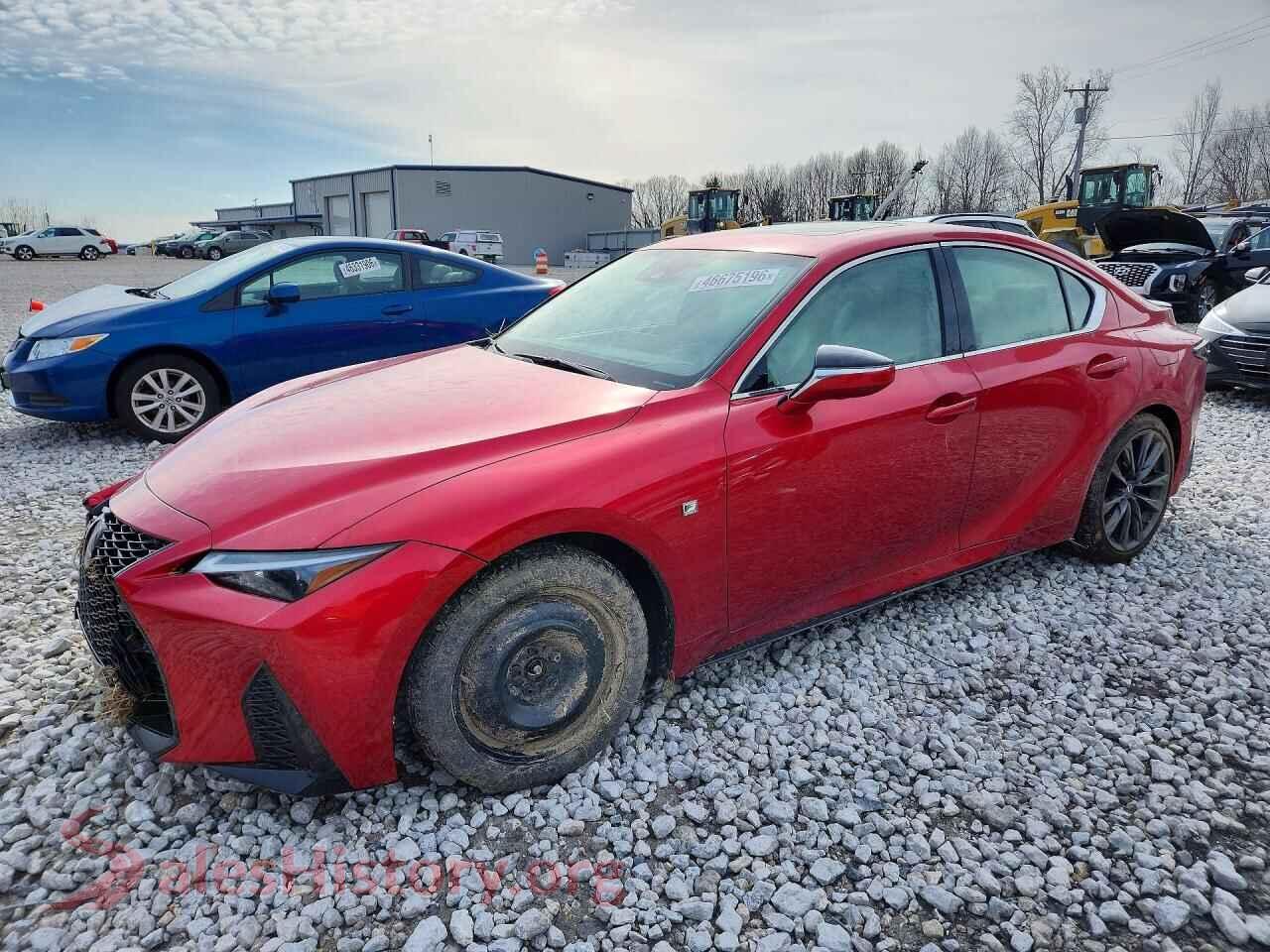 2021 LEXUS IS — VIN JTHGZ1E20M5018705