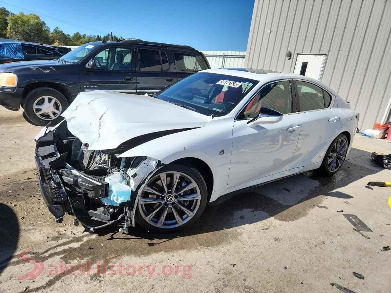 2021 LEXUS IS 350 F S — VIN JTHGZ1E27M5022749