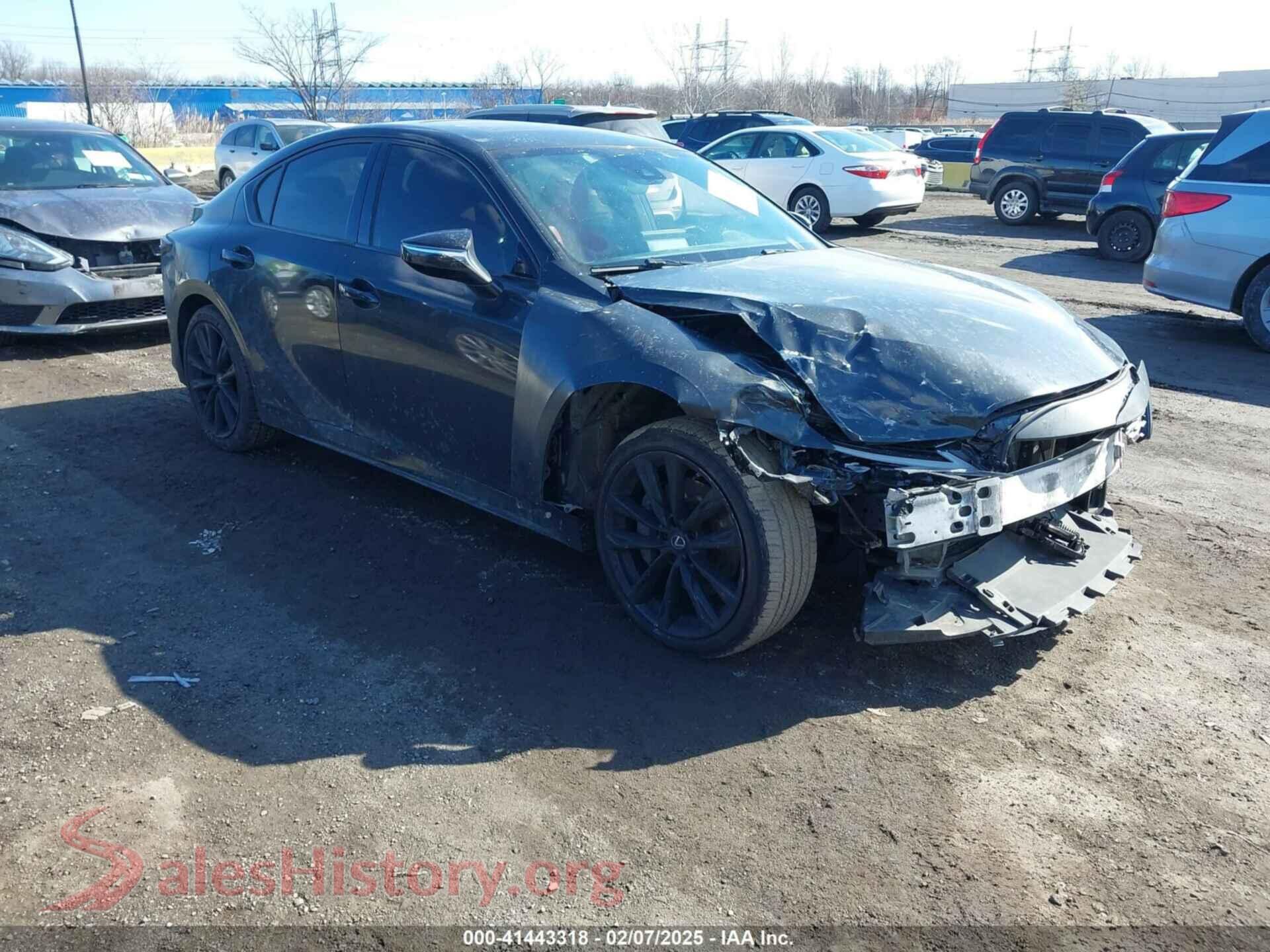 2022 LEXUS IS 350 — VIN JTHGZ1E27N5023496
