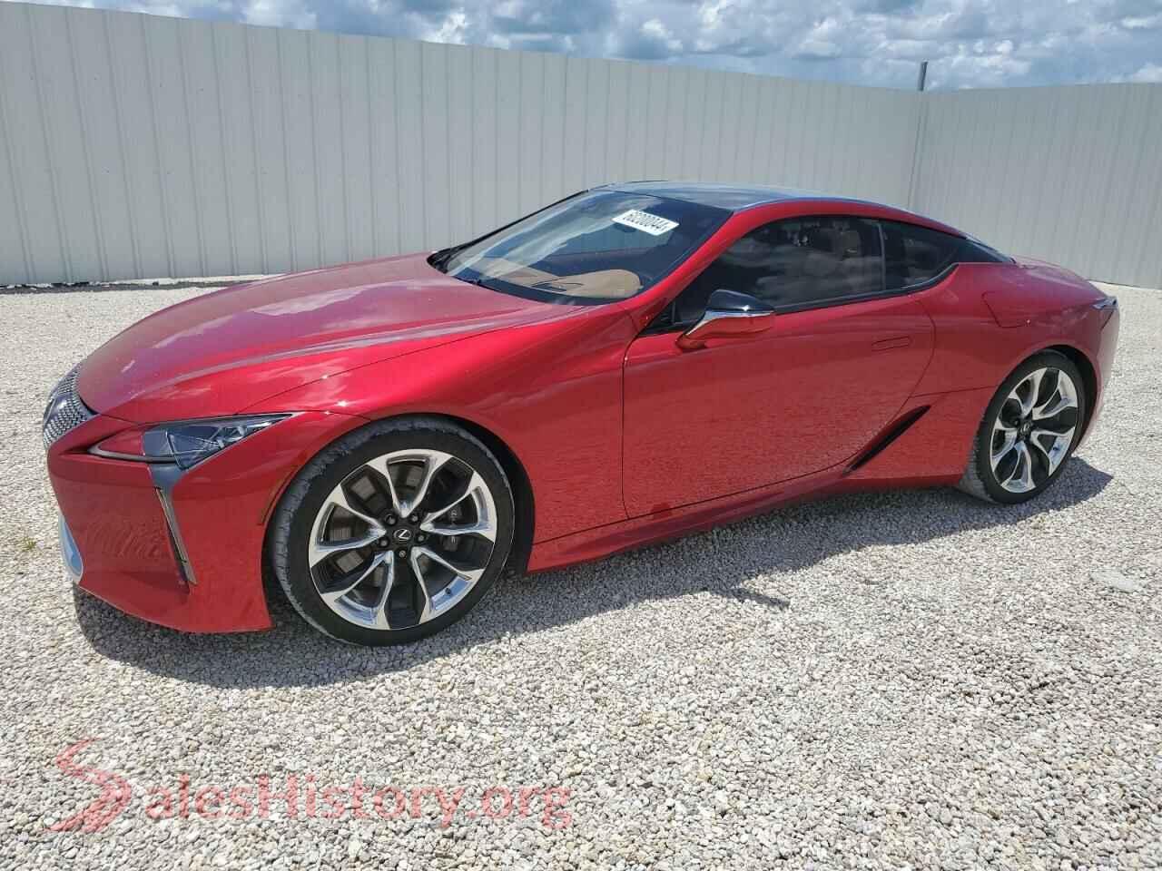 2018 LEXUS LC500 — VIN JTHHP5AY5JA000845