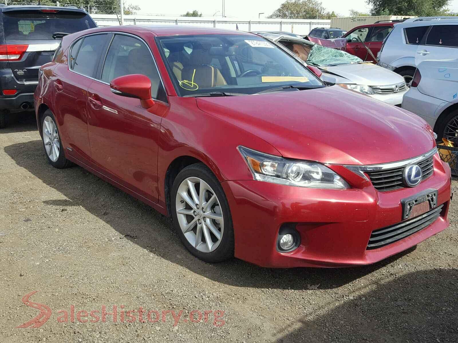 2012 LEXUS CT 200 — VIN JTHKD5BH0C2104251