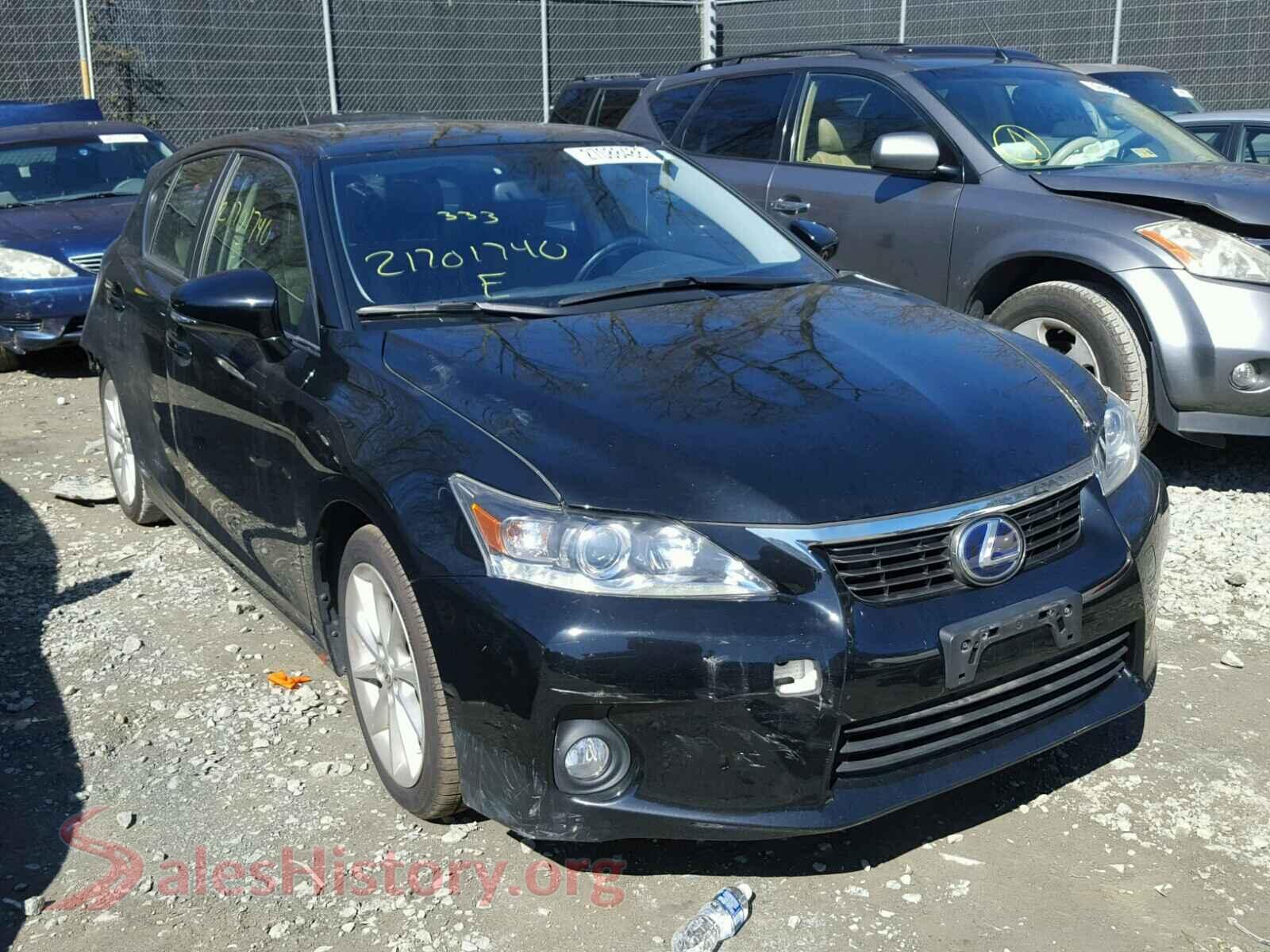 2012 LEXUS CT 200 — VIN JTHKD5BH0C2119591