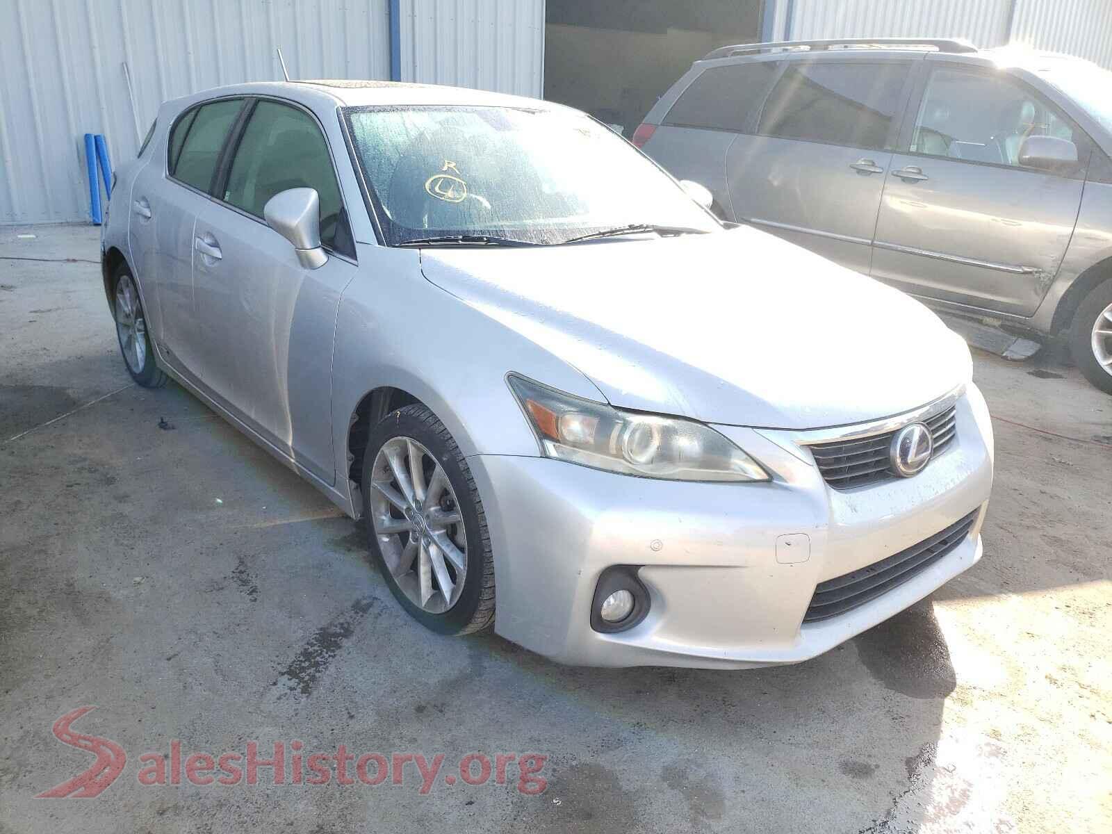 2013 LEXUS CT 200 — VIN JTHKD5BH0D2140782