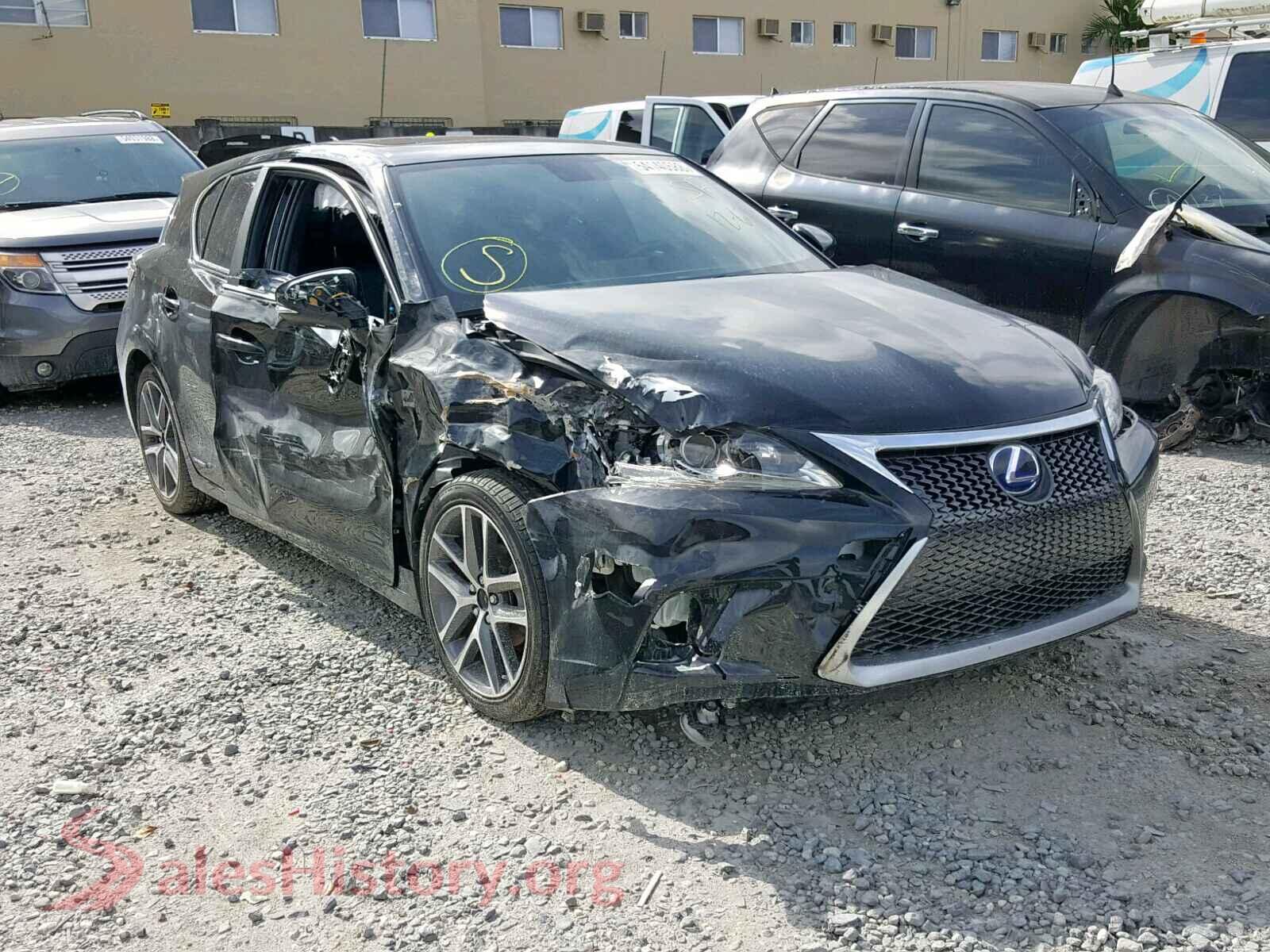 2015 LEXUS CT 200 — VIN JTHKD5BH0F2225396
