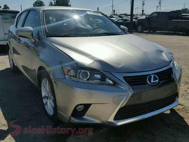 2017 LEXUS CT 200 — VIN JTHKD5BH0H2296083