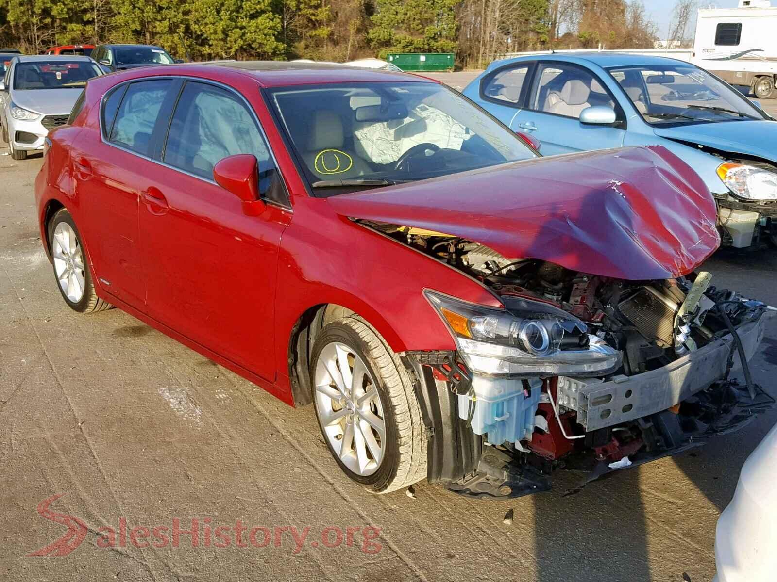 2011 LEXUS CT 200 — VIN JTHKD5BH1B2029011