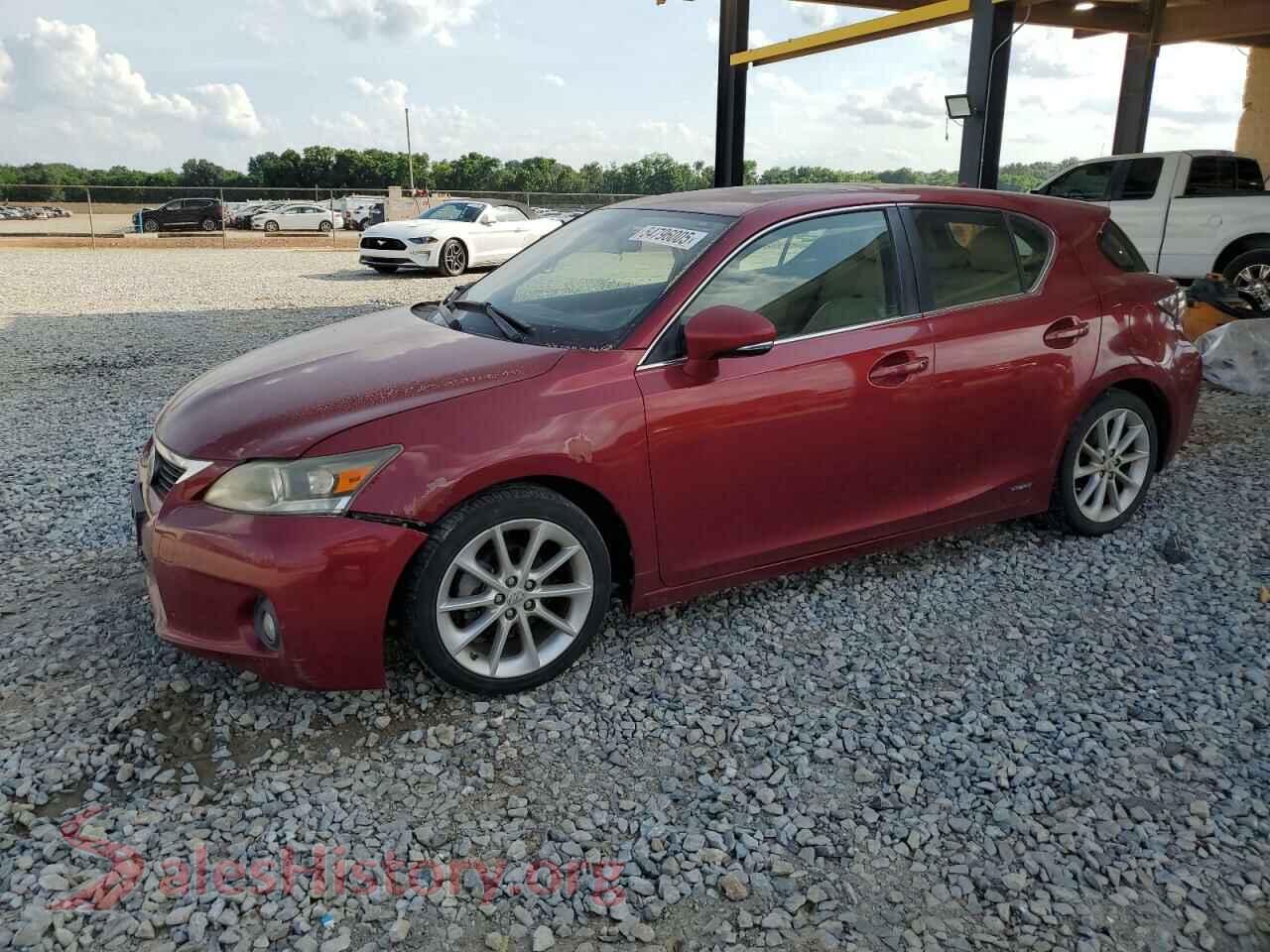 2013 LEXUS CT 200 — VIN JTHKD5BH1D2150978