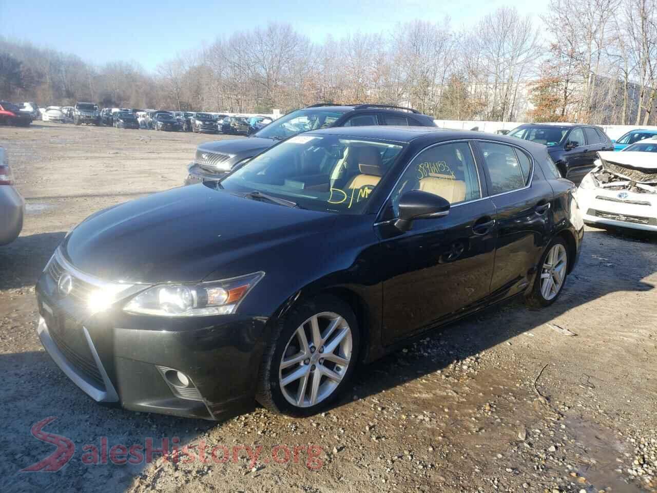 2014 LEXUS CT 200 — VIN JTHKD5BH2E2183084