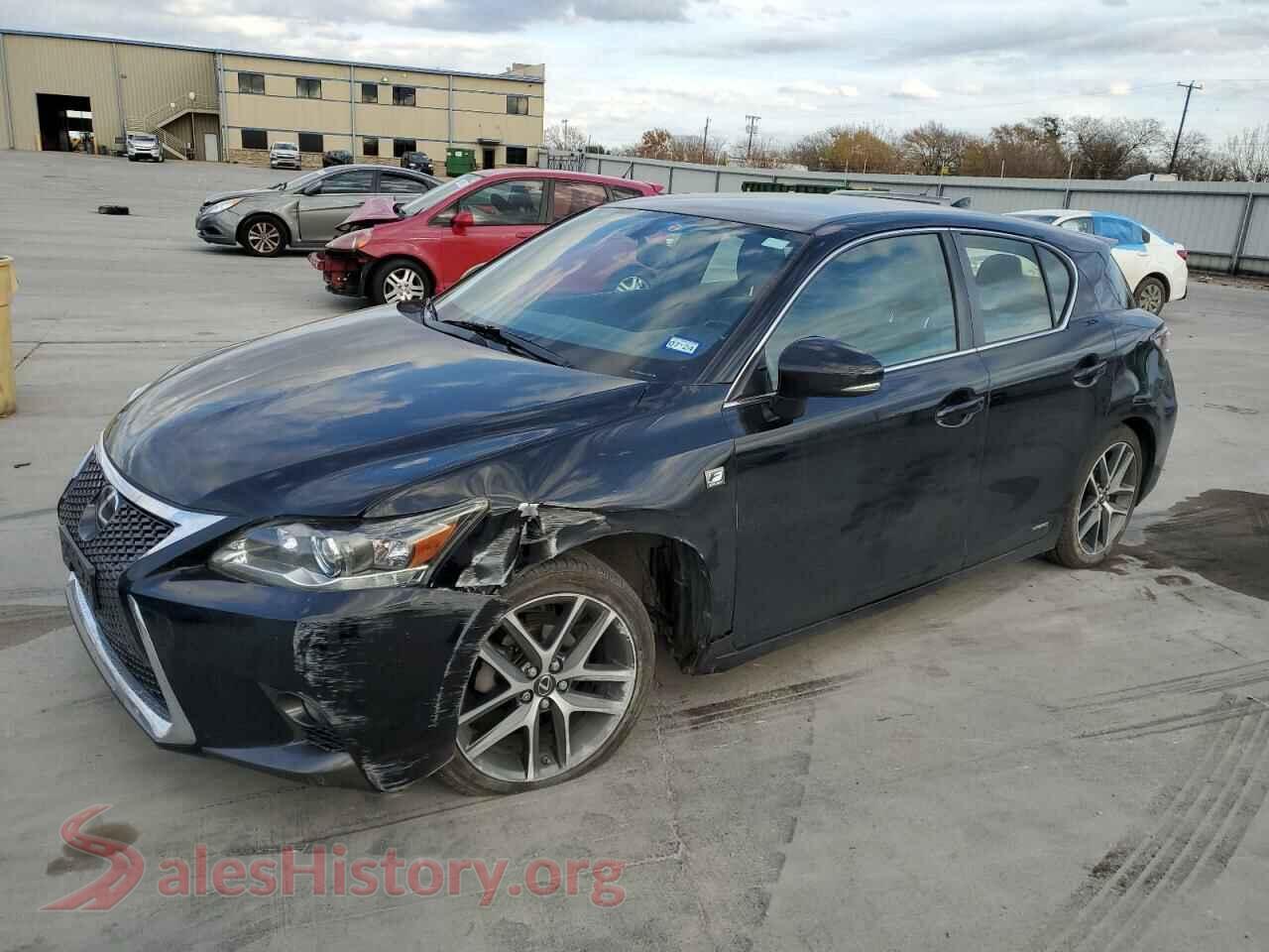 2016 LEXUS CT 200 — VIN JTHKD5BH2G2256859