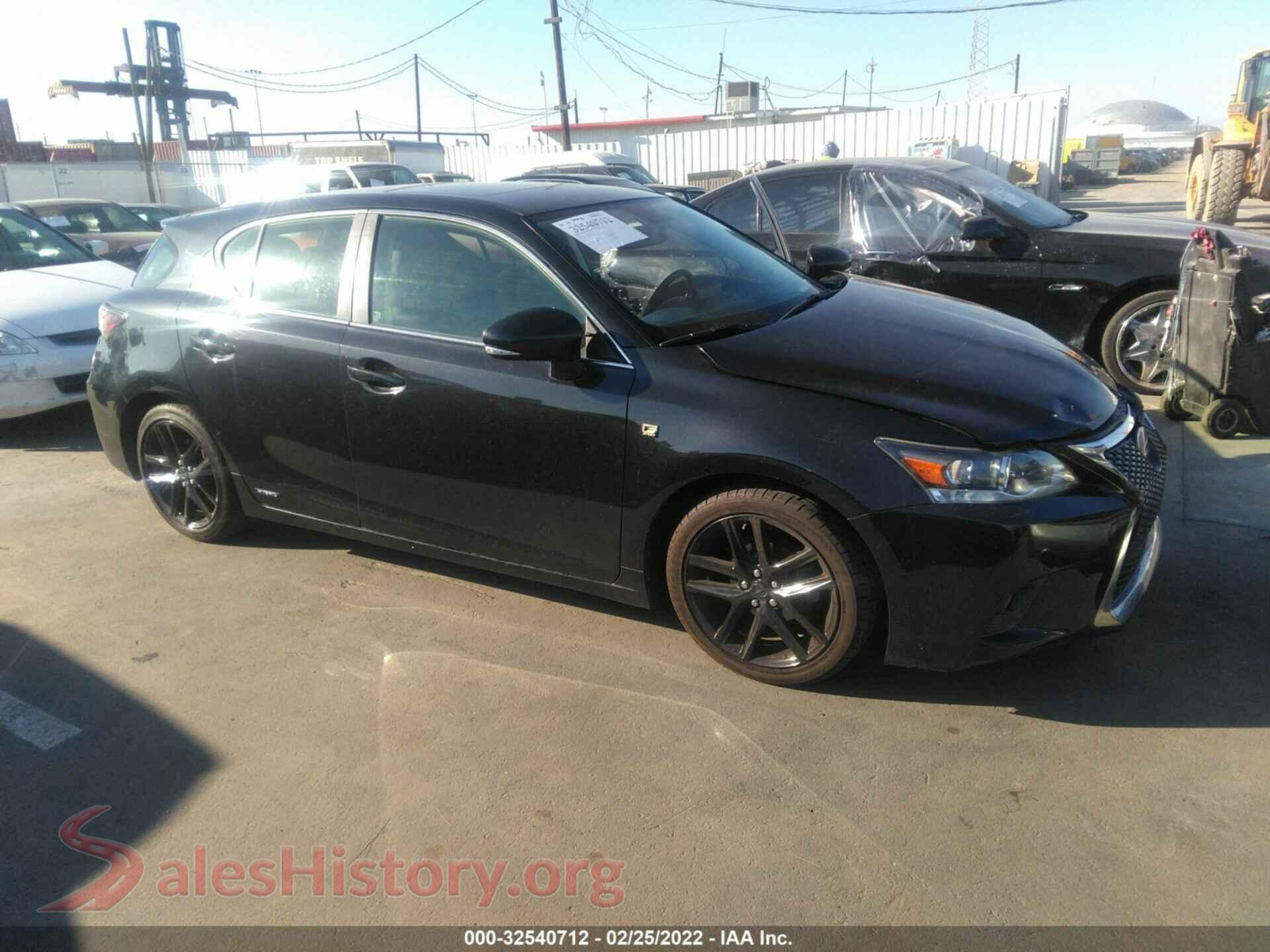 2017 LEXUS CT — VIN JTHKD5BH2H2284713