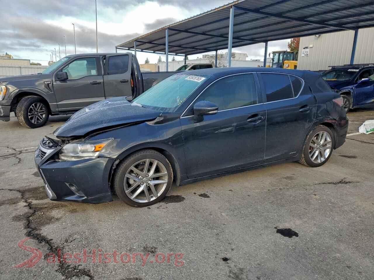 2017 LEXUS CT 200 — VIN JTHKD5BH2H2291533