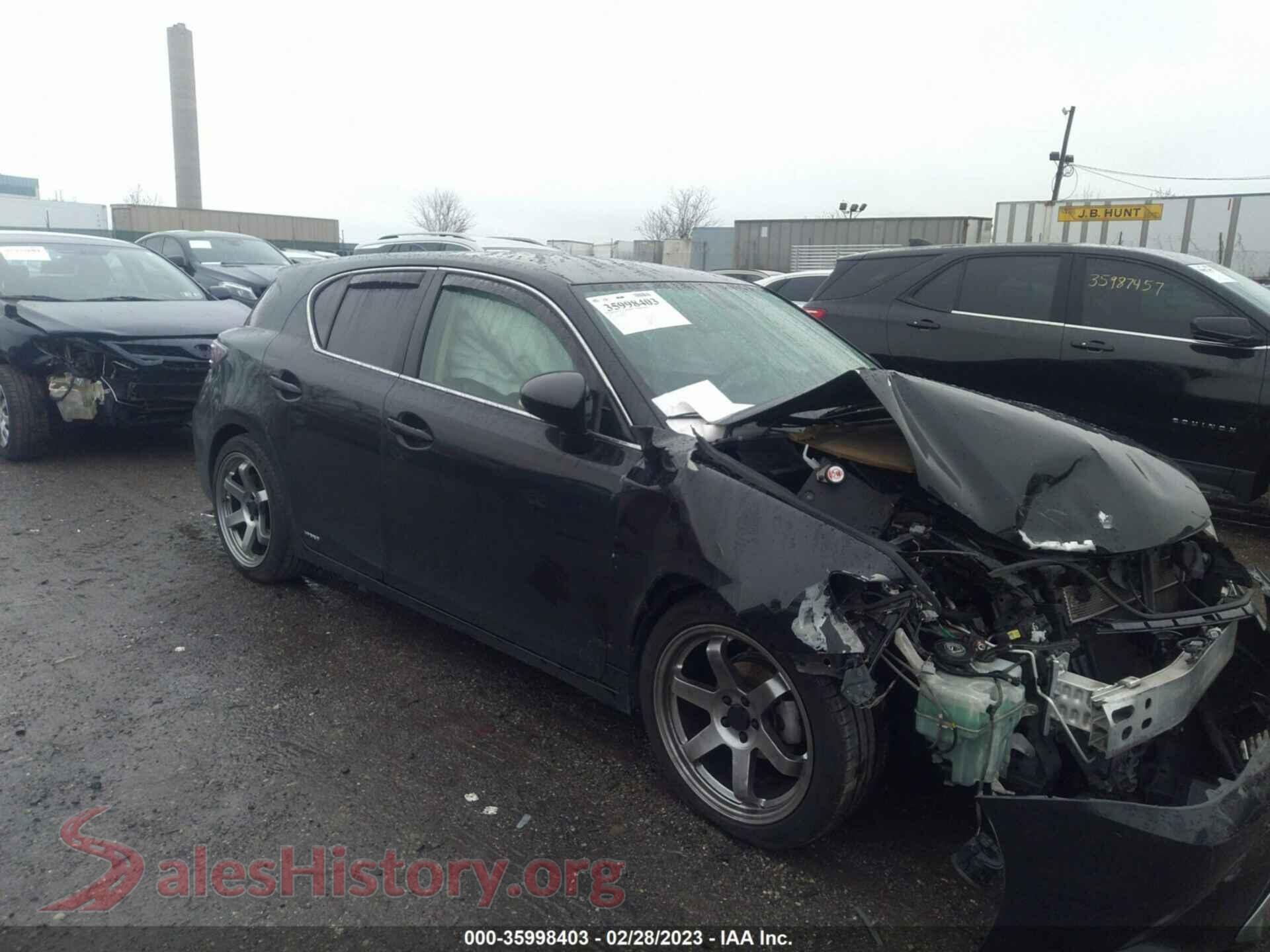 2017 LEXUS CT — VIN JTHKD5BH2H2296392