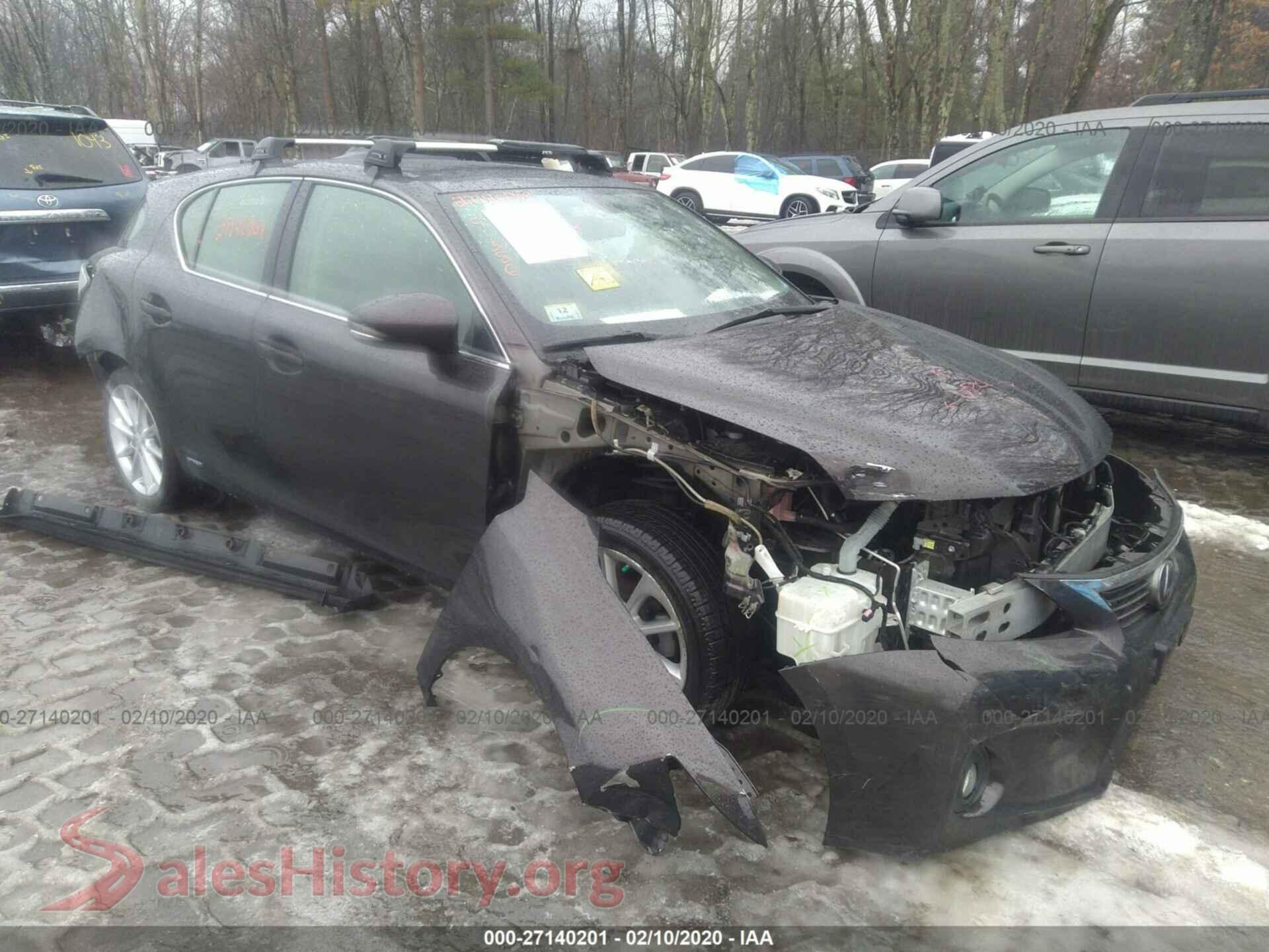 2011 LEXUS CT — VIN JTHKD5BH3B2039006