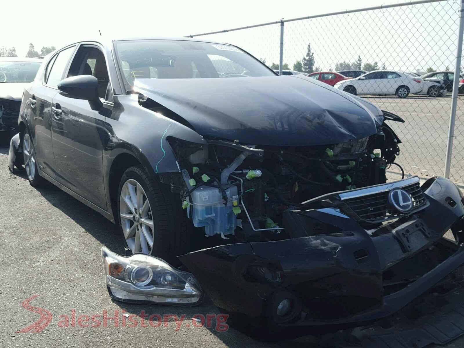 2012 LEXUS CT 200 — VIN JTHKD5BH3C2088577