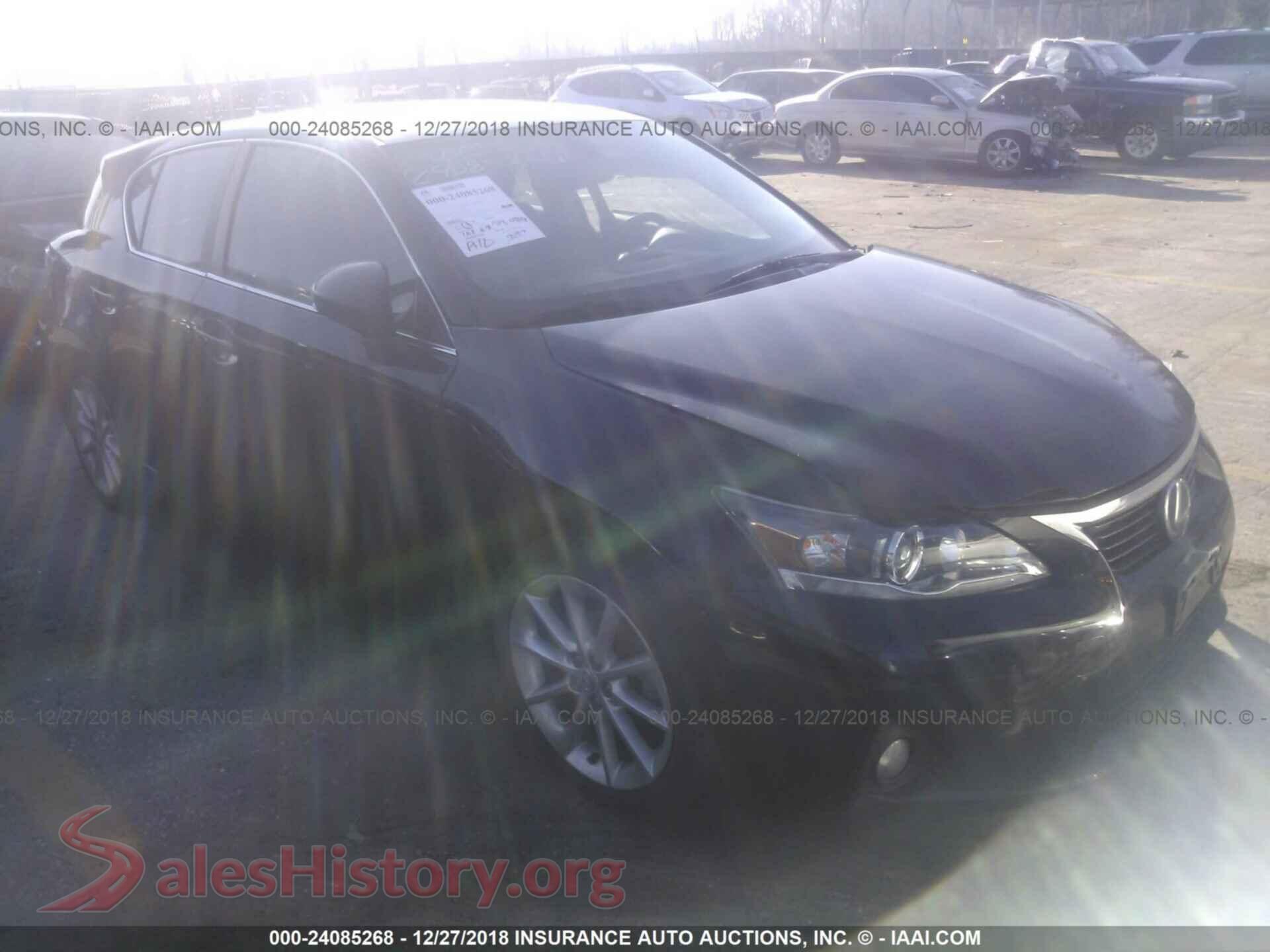 2012 LEXUS CT — VIN JTHKD5BH3C2105720