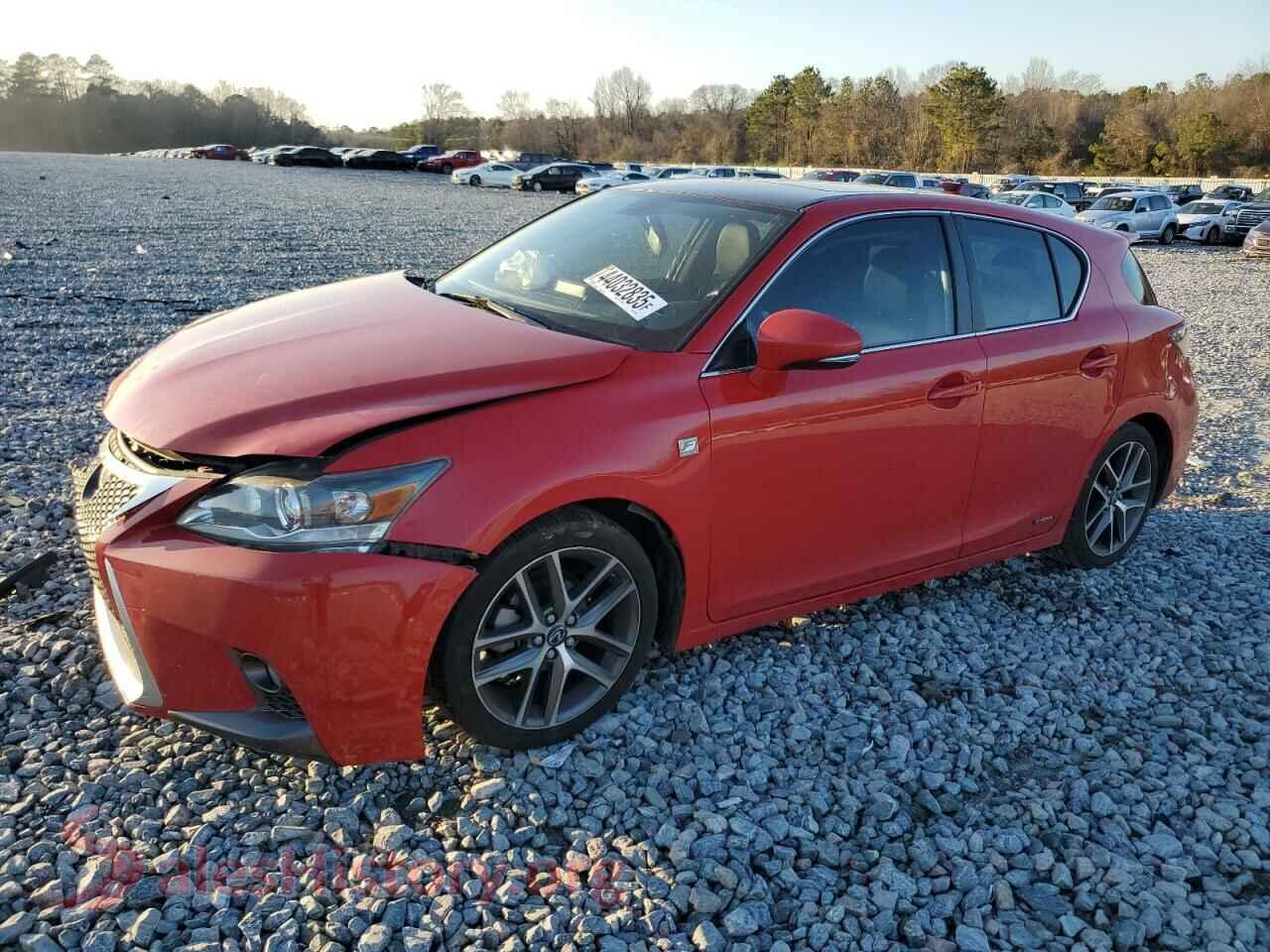 2015 LEXUS CT 200 — VIN JTHKD5BH3F2231936
