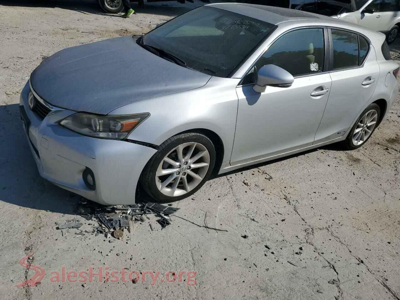 2012 LEXUS CT 200 — VIN JTHKD5BH4C2056334