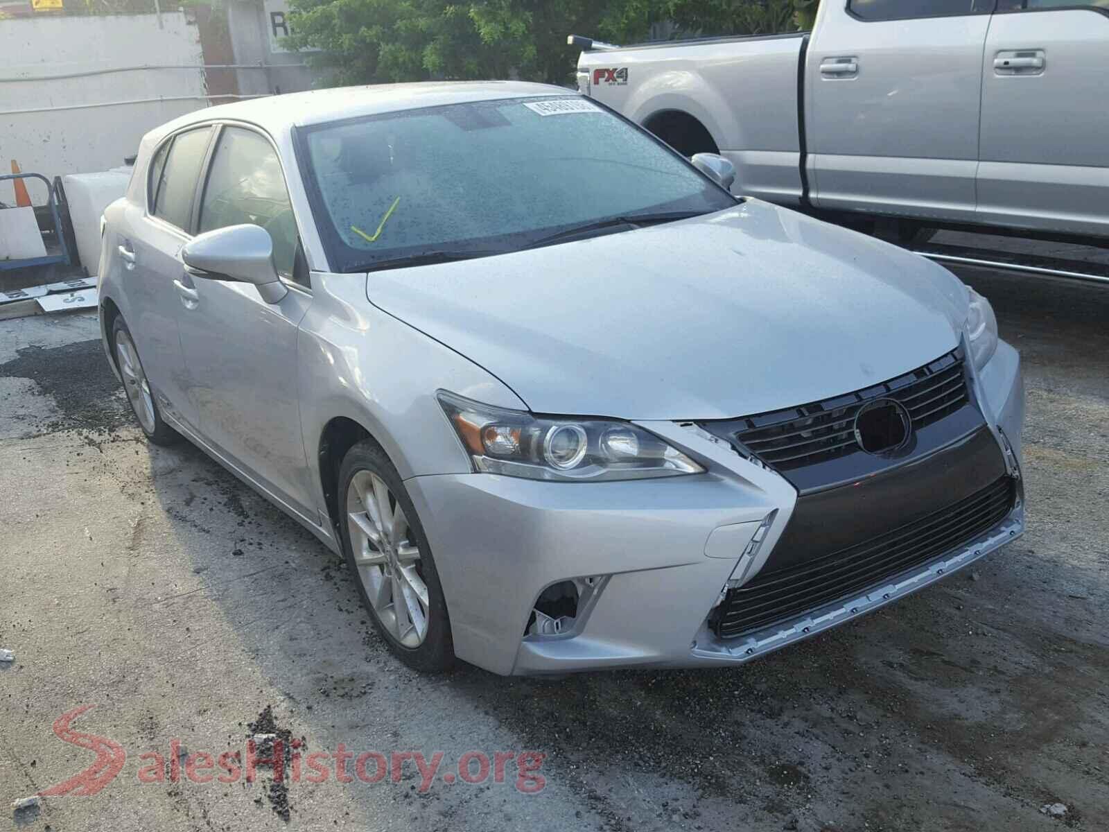 2012 LEXUS CT 200 — VIN JTHKD5BH4C2100641