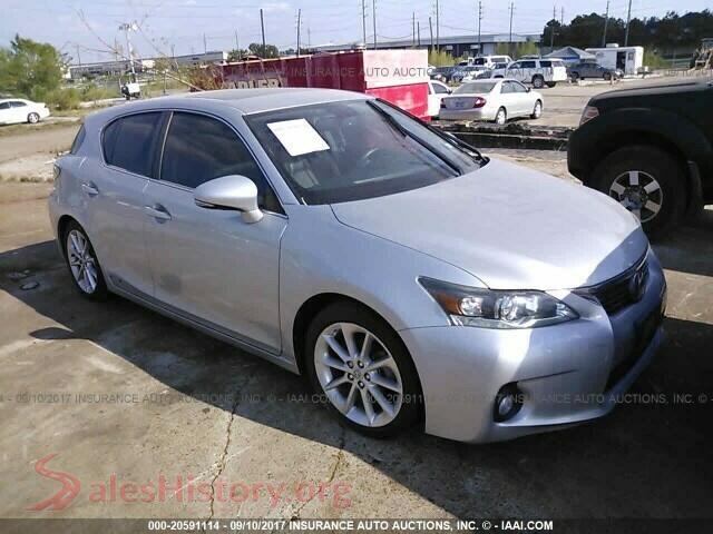 2012 Lexus Ct — VIN JTHKD5BH4C2113292