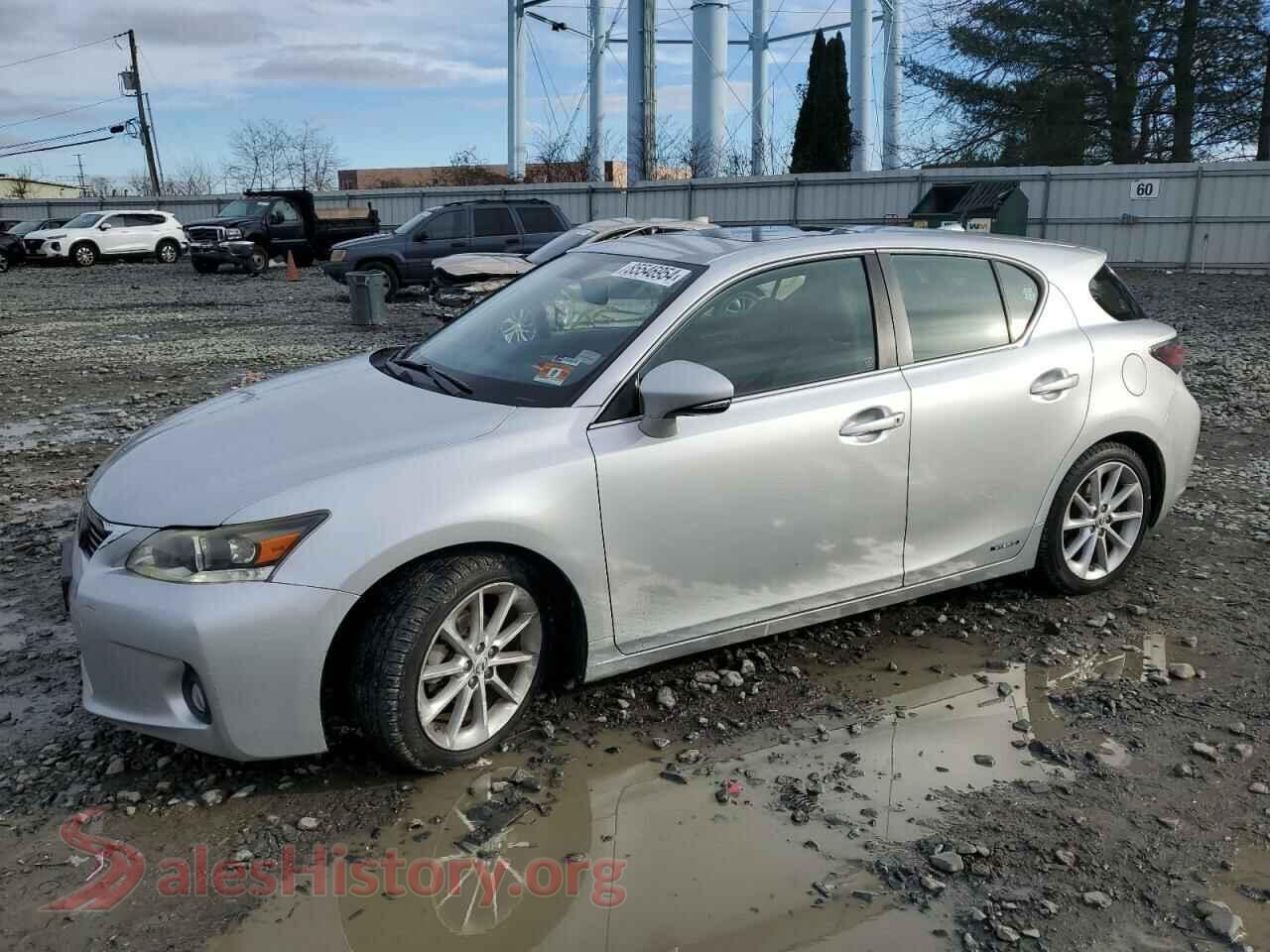 2013 LEXUS CT 200 — VIN JTHKD5BH4D2159626