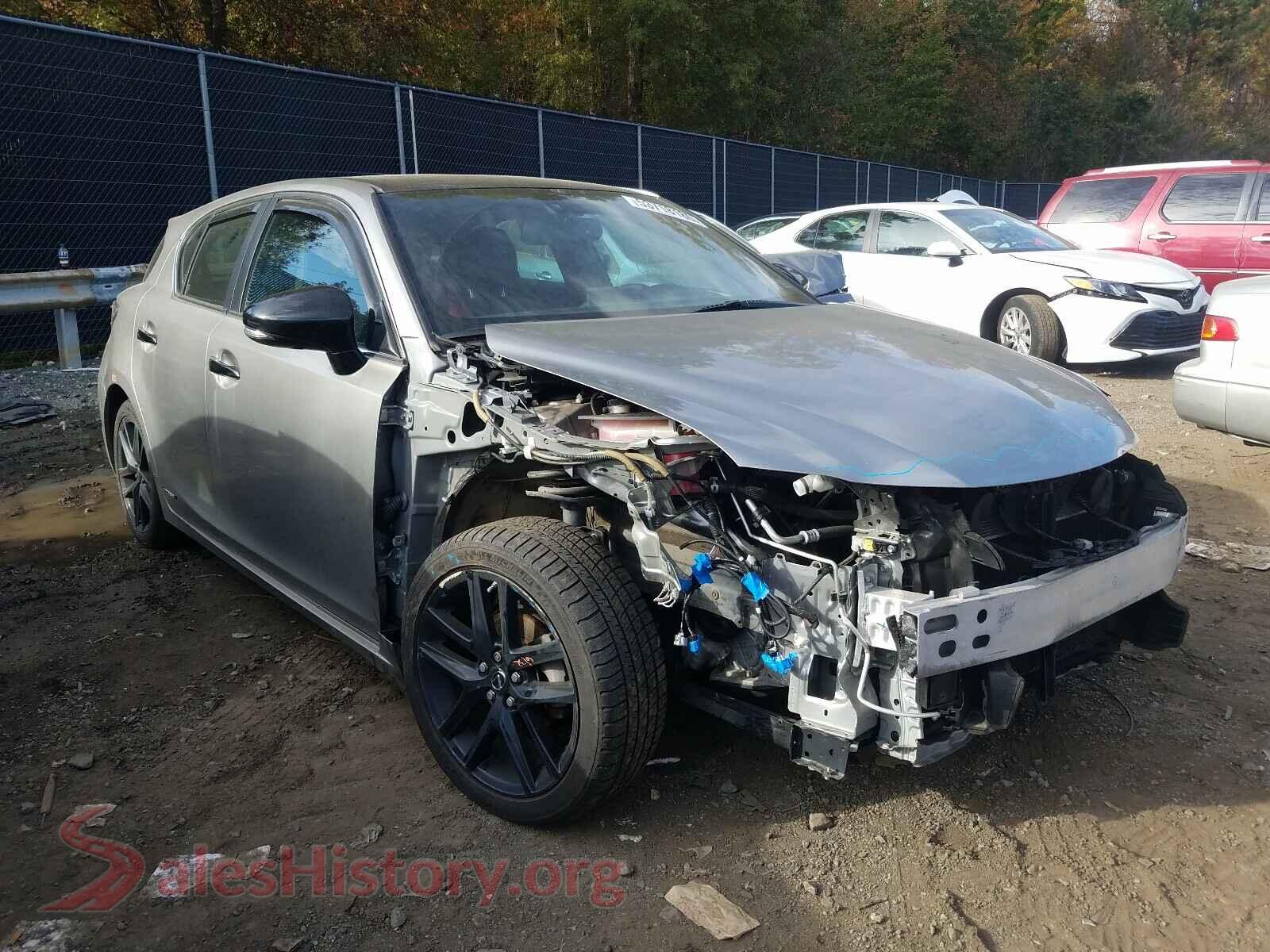 2016 LEXUS CT 200 — VIN JTHKD5BH4G2271654