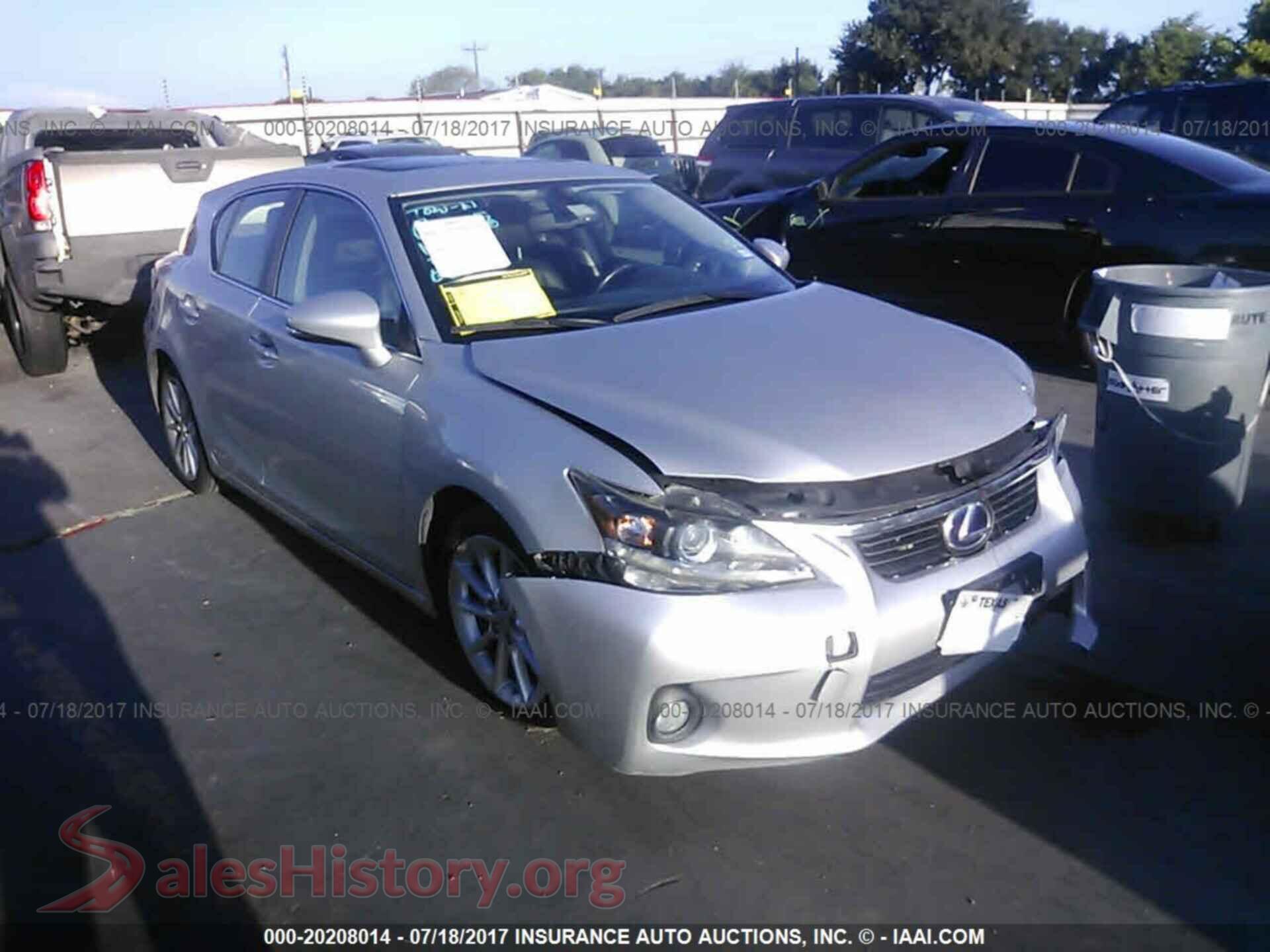 2011 Lexus Ct — VIN JTHKD5BH5B2007514