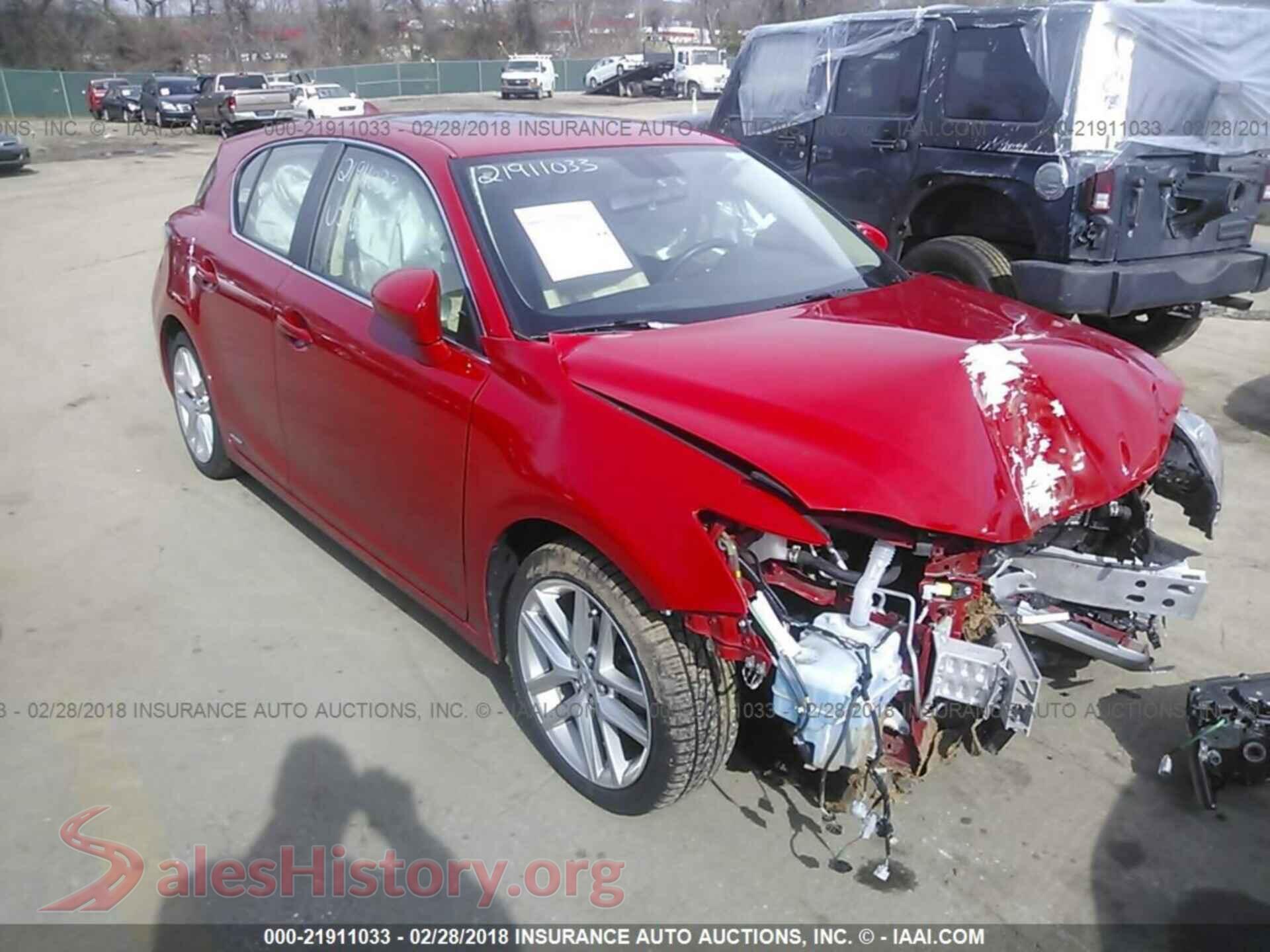 2014 Lexus Ct — VIN JTHKD5BH5E2174122