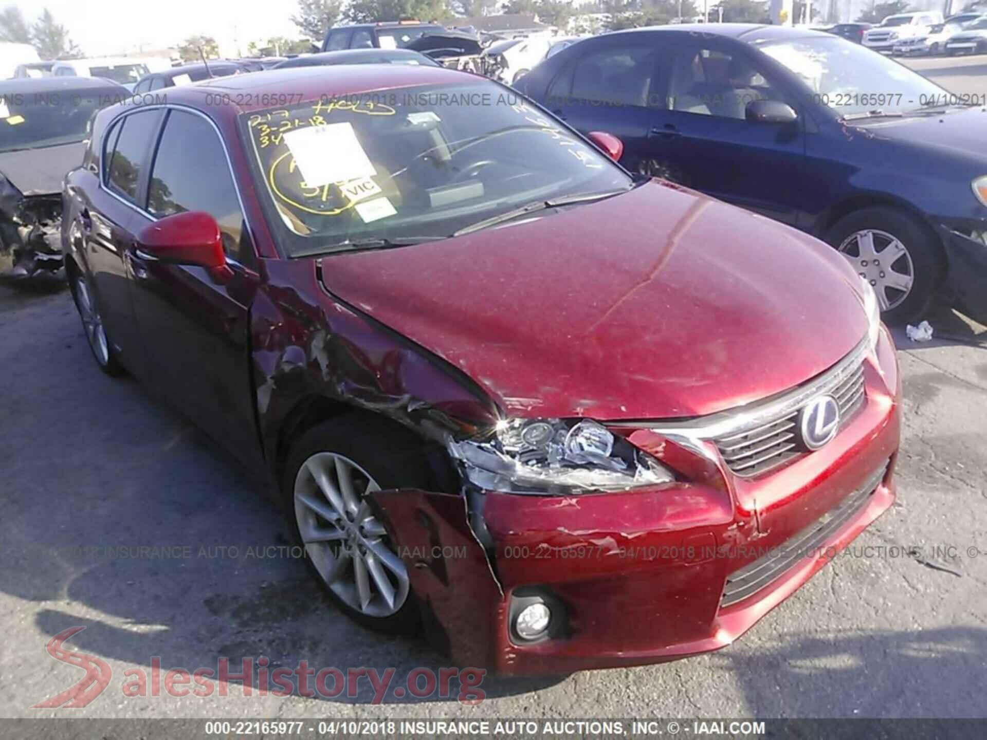 2013 Lexus Ct — VIN JTHKD5BH6D2151463
