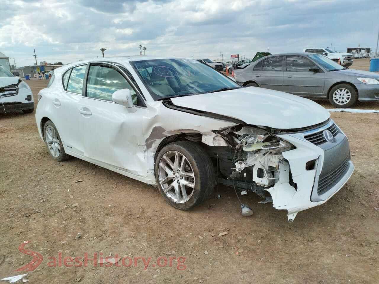 2014 LEXUS CT 200 — VIN JTHKD5BH6E2176073