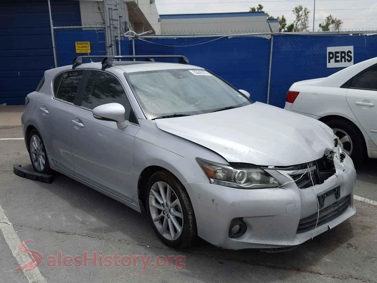 2011 LEXUS CT 200 — VIN JTHKD5BH7B2001939