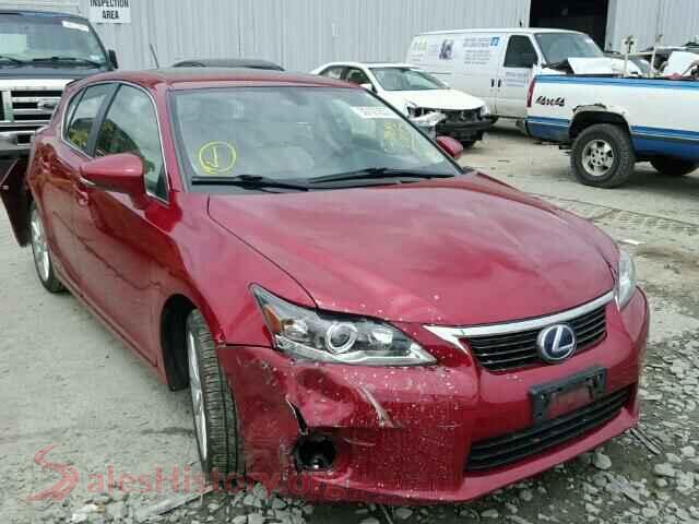 2011 LEXUS CT 200 — VIN JTHKD5BH7B2034679