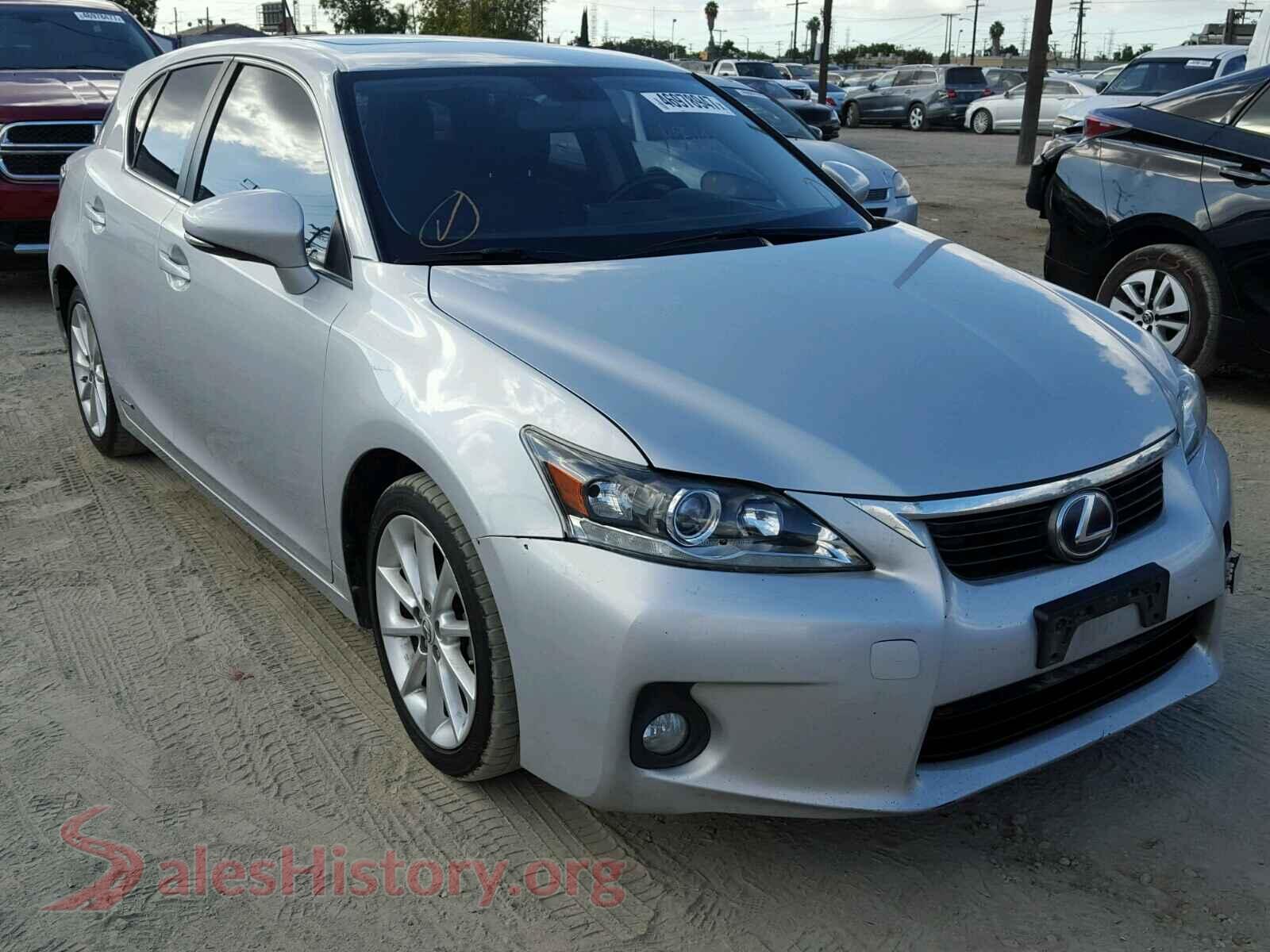 2012 LEXUS CT 200 — VIN JTHKD5BH7C2085391
