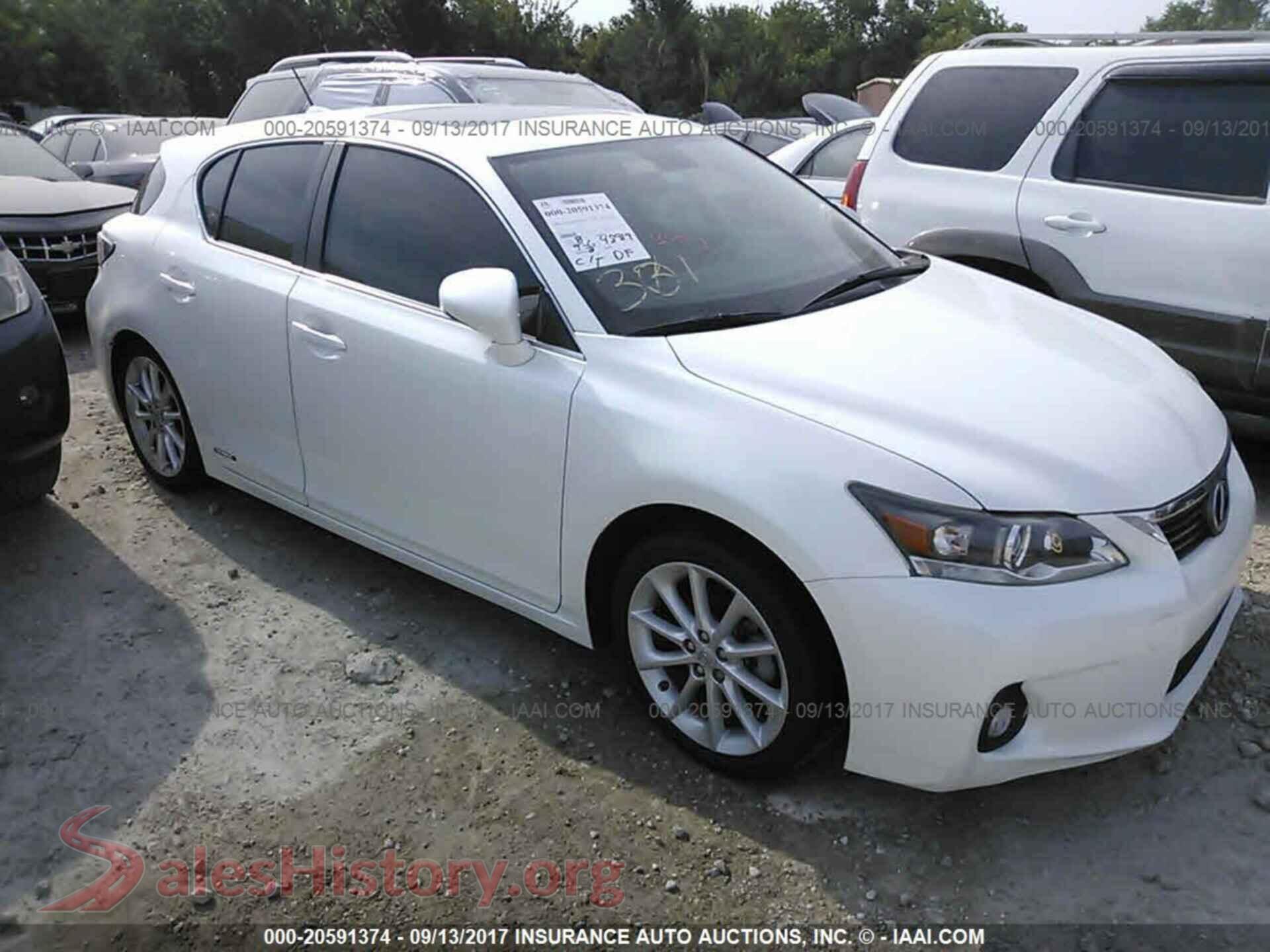 2013 Lexus Ct — VIN JTHKD5BH7D2124756