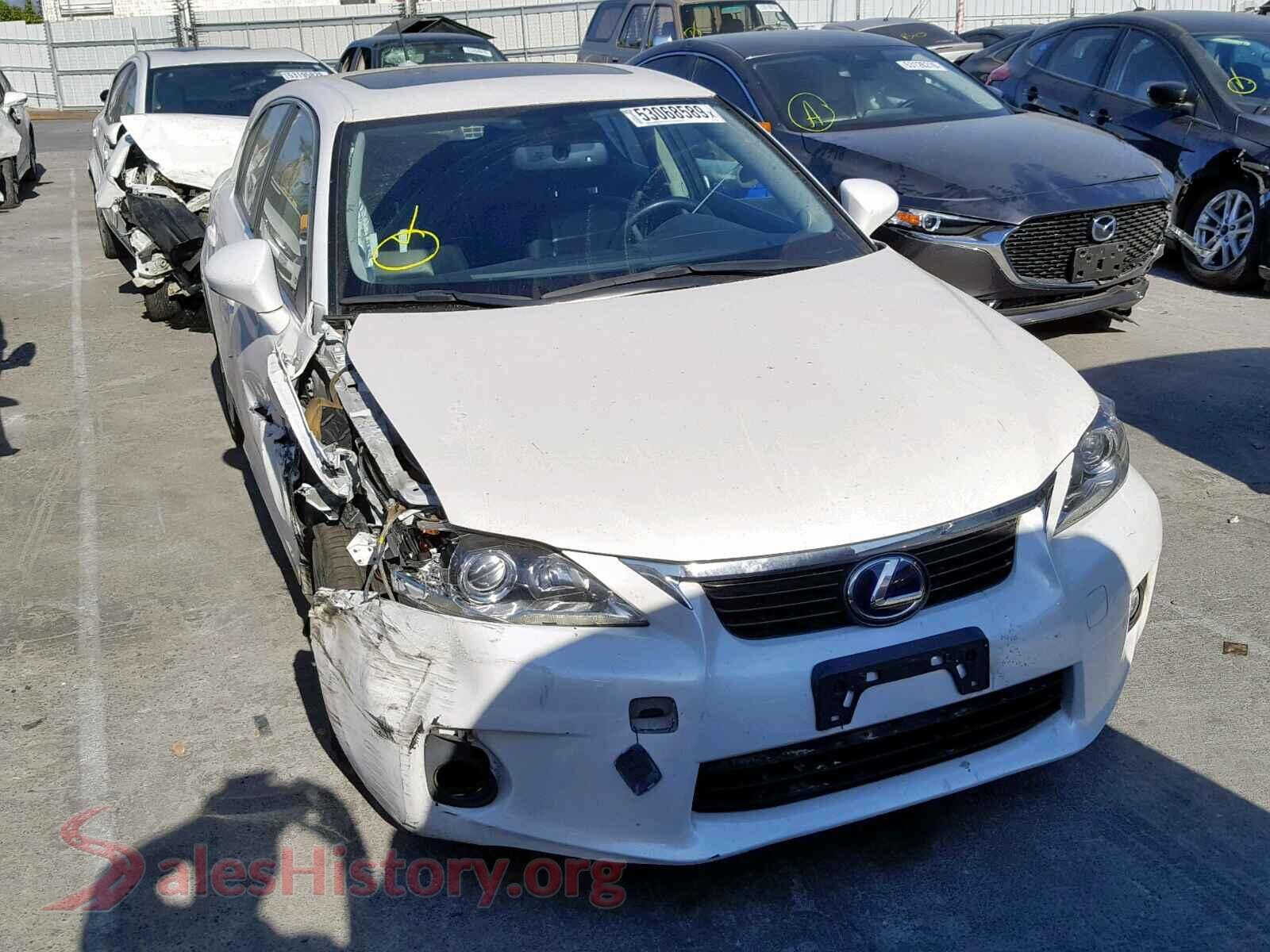 2013 LEXUS CT 200 — VIN JTHKD5BH7D2157465