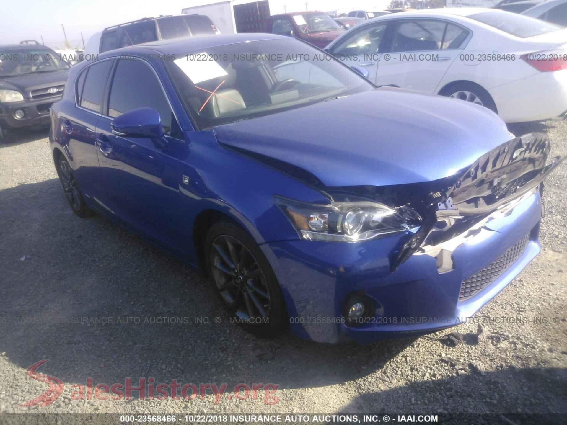 2013 Lexus Ct — VIN JTHKD5BH7D2168854